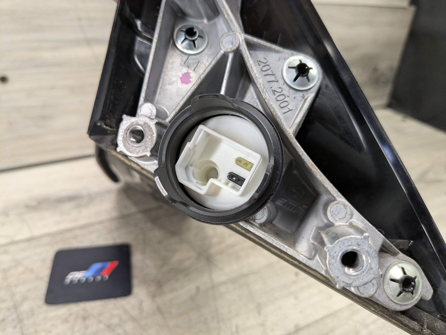 OEM BMW F30 328 330 335 340 Left Driver Side Mirror Heated Auto Dip SHADOW GLOSS