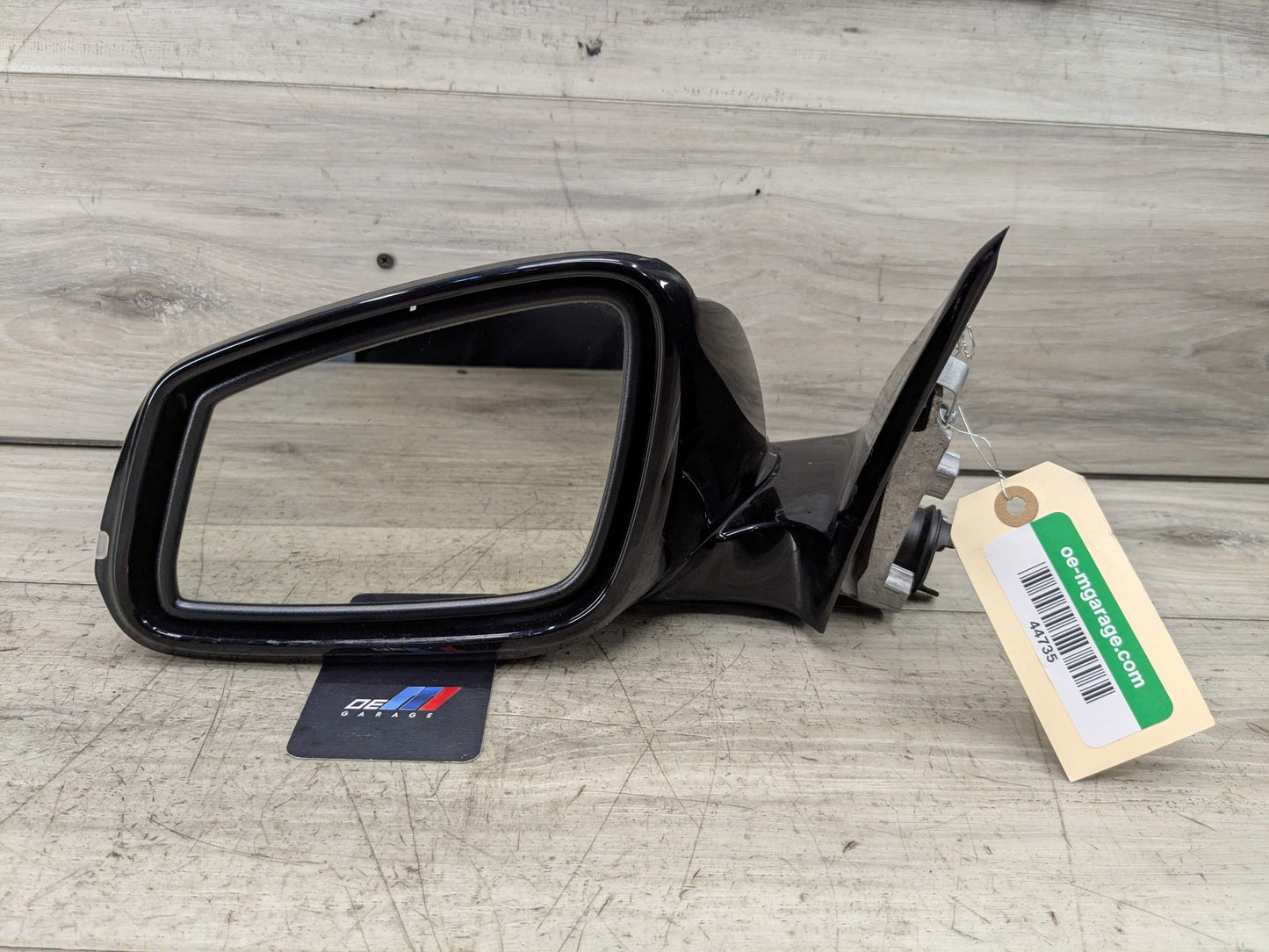 OEM BMW F30 328 330 335 340 Left Driver Side Mirror Heated Auto Dip SHADOW GLOSS