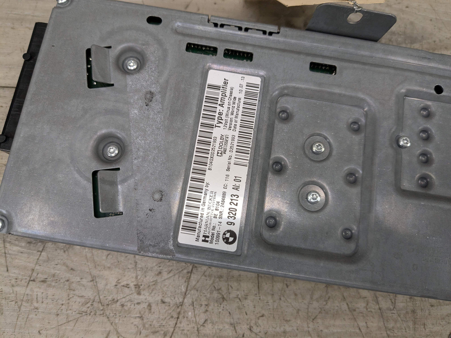 PRE-LCI OEM BMW F30 F32 F33 F36 335 435 Amp Stereo Audio Amplifier HARMAN KARDON