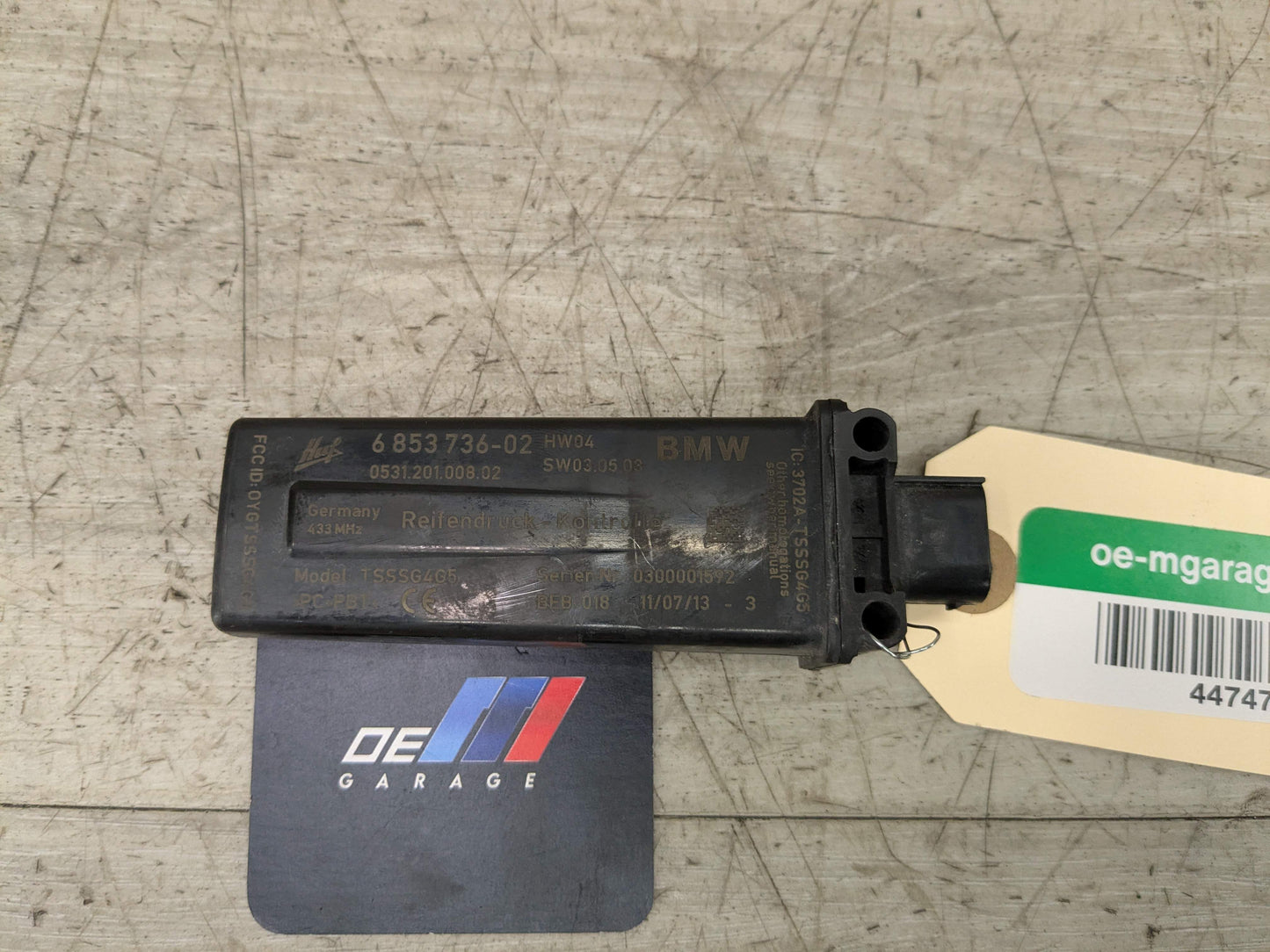 OEM BMW F22 F30 F31 F32 F33 F34 Tire Pressure Control Unit Module RDC