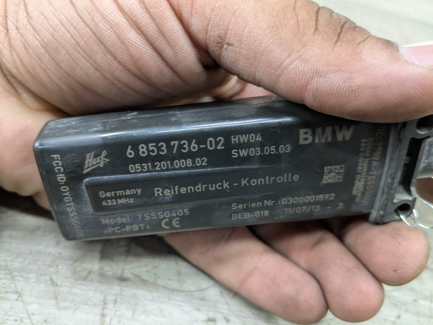 OEM BMW F22 F30 F31 F32 F33 F34 Tire Pressure Control Unit Module RDC
