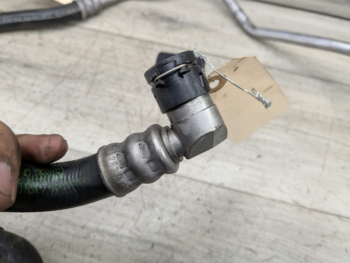 OEM F22 F30 F32 F87 335 435 Engine Oil N55 Cooler Pipe Lines Inlet Outlet SET