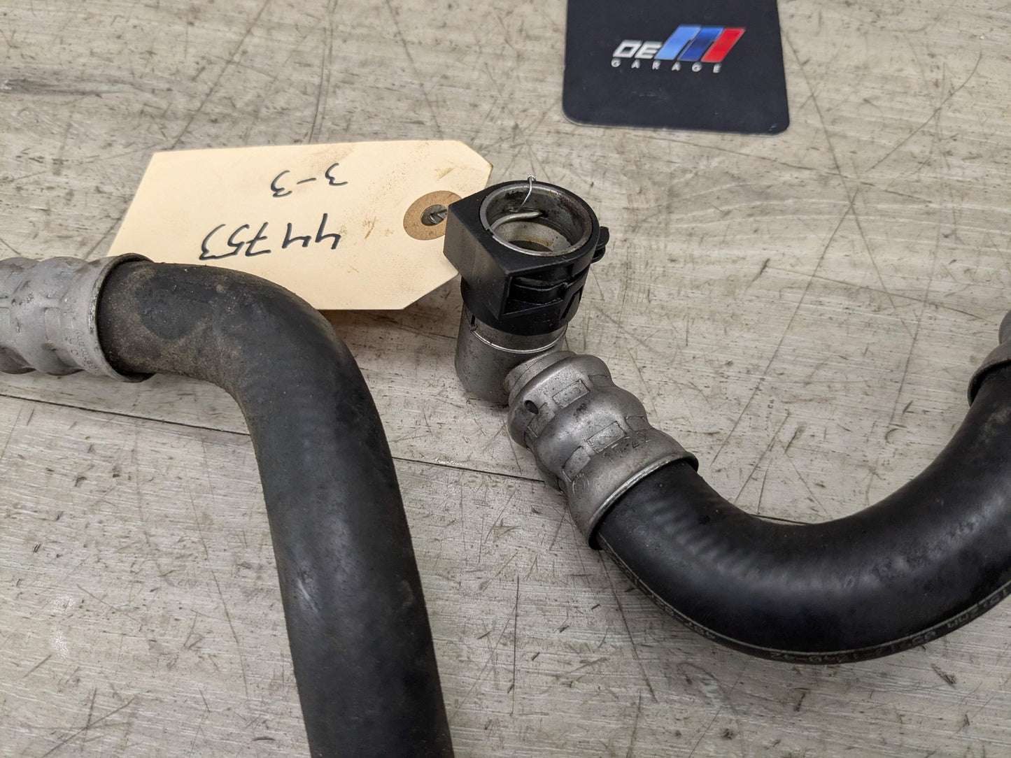 OEM F22 F30 F32 F87 335 435 Engine Oil N55 Cooler Pipe Lines Inlet Outlet SET