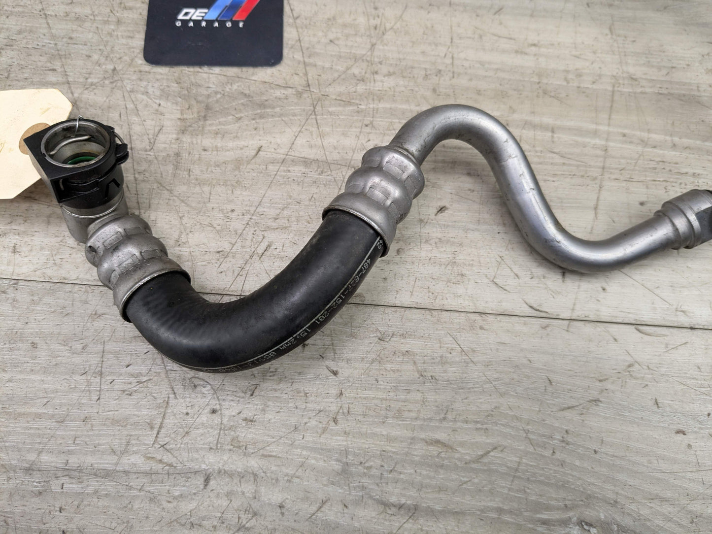 OEM F22 F30 F32 F87 335 435 Engine Oil N55 Cooler Pipe Lines Inlet Outlet SET