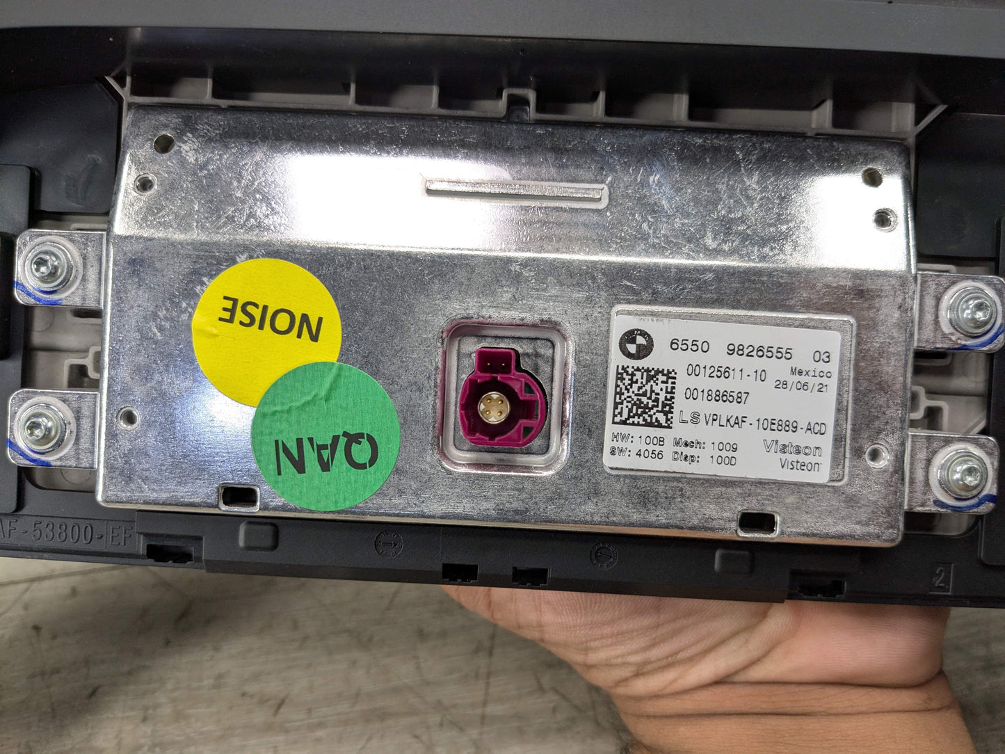 PRE-LCI OEM BMW G20 G22 G26 G42 G80 G82 Navigation Monitor Display Screen 10.25"