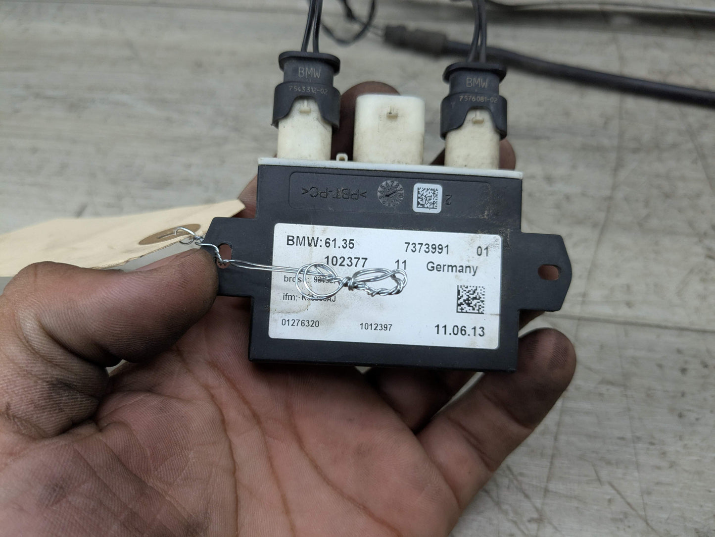 OEM BMW F30 G30 G12 F90 M5 F48 G01 X3 Control Unit Smart Opener Module w/ Sensor