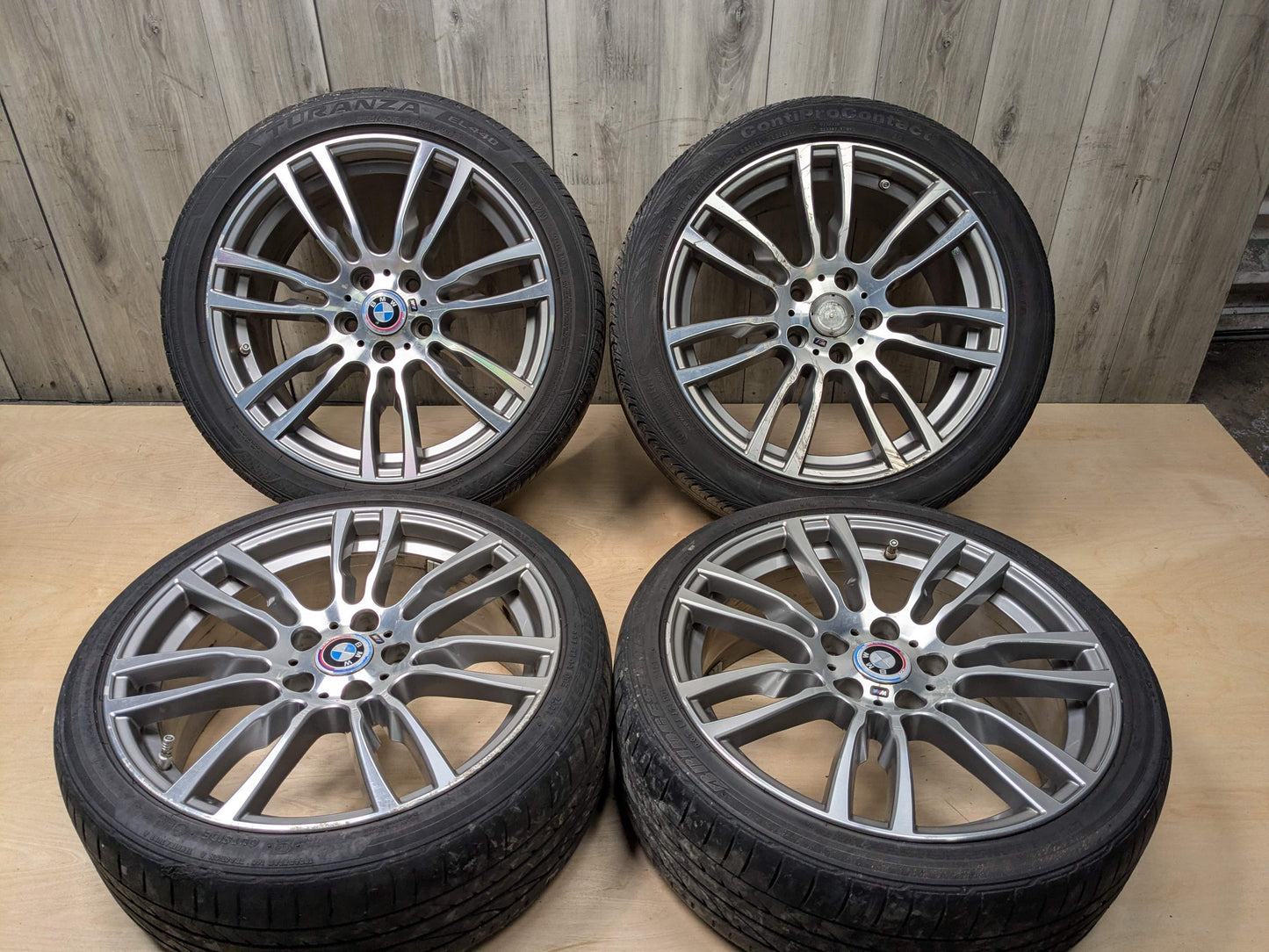 *OEM BMW F30 F32 F33 F36 Rims Wheels 19x8/8.5 ET36/47 M Star-Spoke Style 403 SET