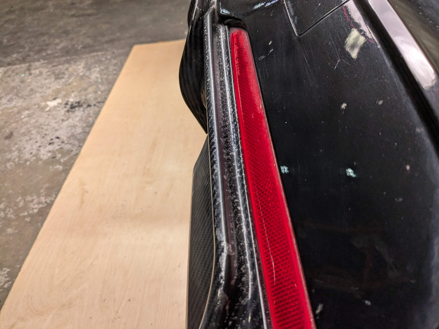 *12-18 OEM BMW F30 335i REAR Bumper Dual Exhaust Cover Trim M-SPORT Black 475