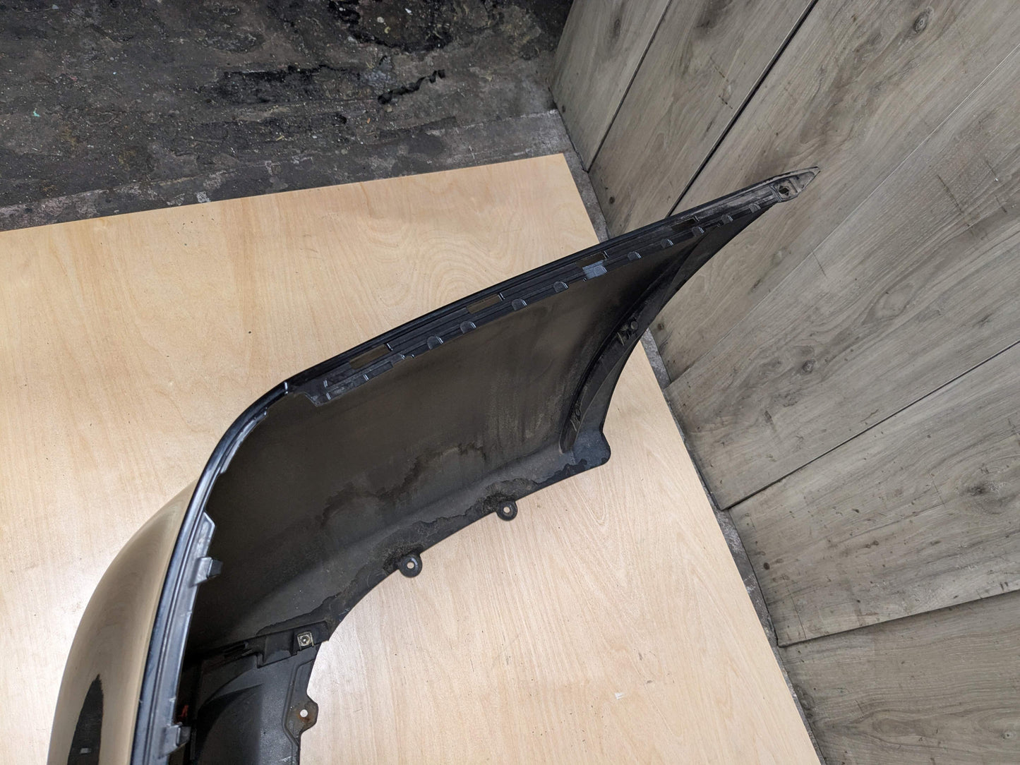 *12-18 OEM BMW F30 335i REAR Bumper Dual Exhaust Cover Trim M-SPORT Black 475