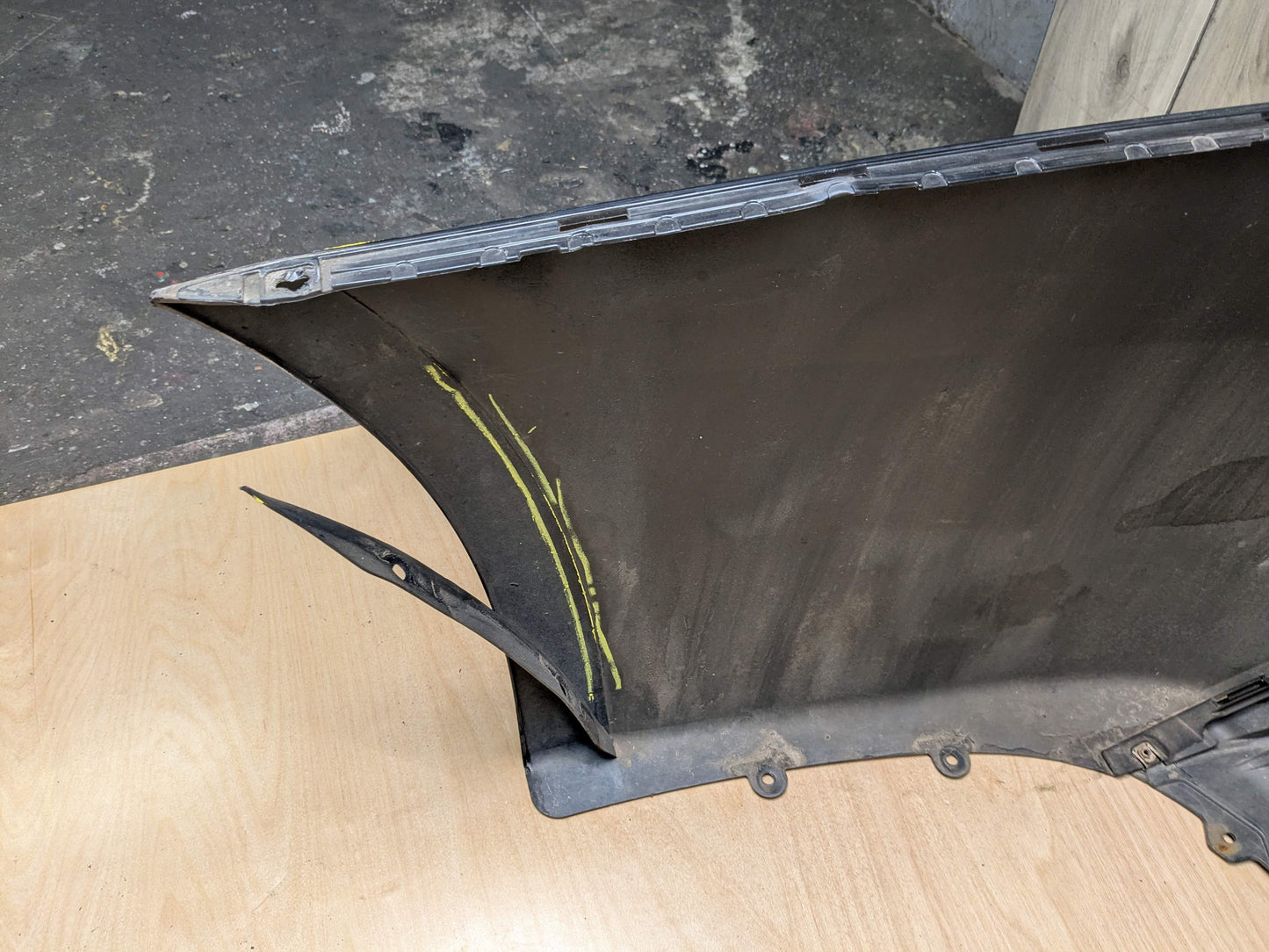 *12-18 OEM BMW F30 335i REAR Bumper Dual Exhaust Cover Trim M-SPORT Black 475