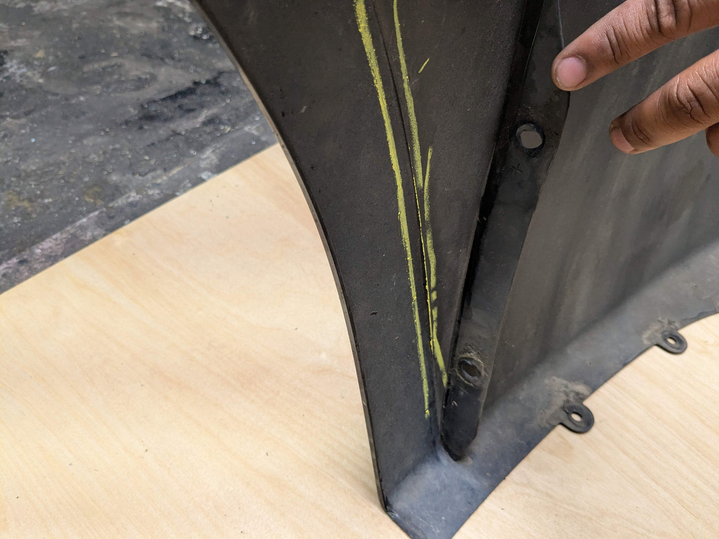 *12-18 OEM BMW F30 335i REAR Bumper Dual Exhaust Cover Trim M-SPORT Black 475