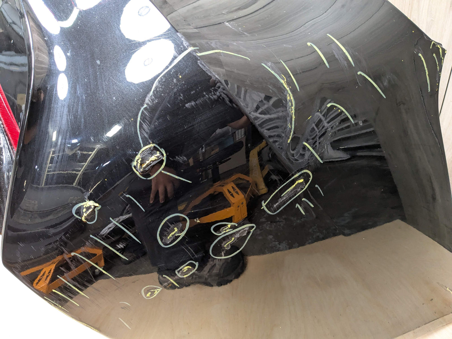 *12-18 OEM BMW F30 335i REAR Bumper Dual Exhaust Cover Trim M-SPORT Black 475