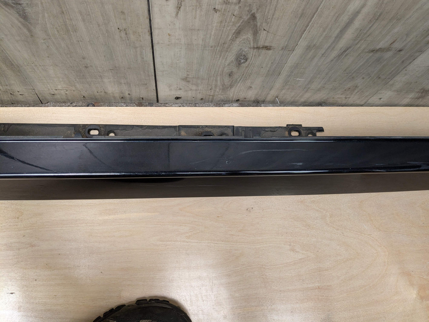 *12-18 OEM BMW F30 335 Left Driver Side Skirt Rocker Panel Black 475