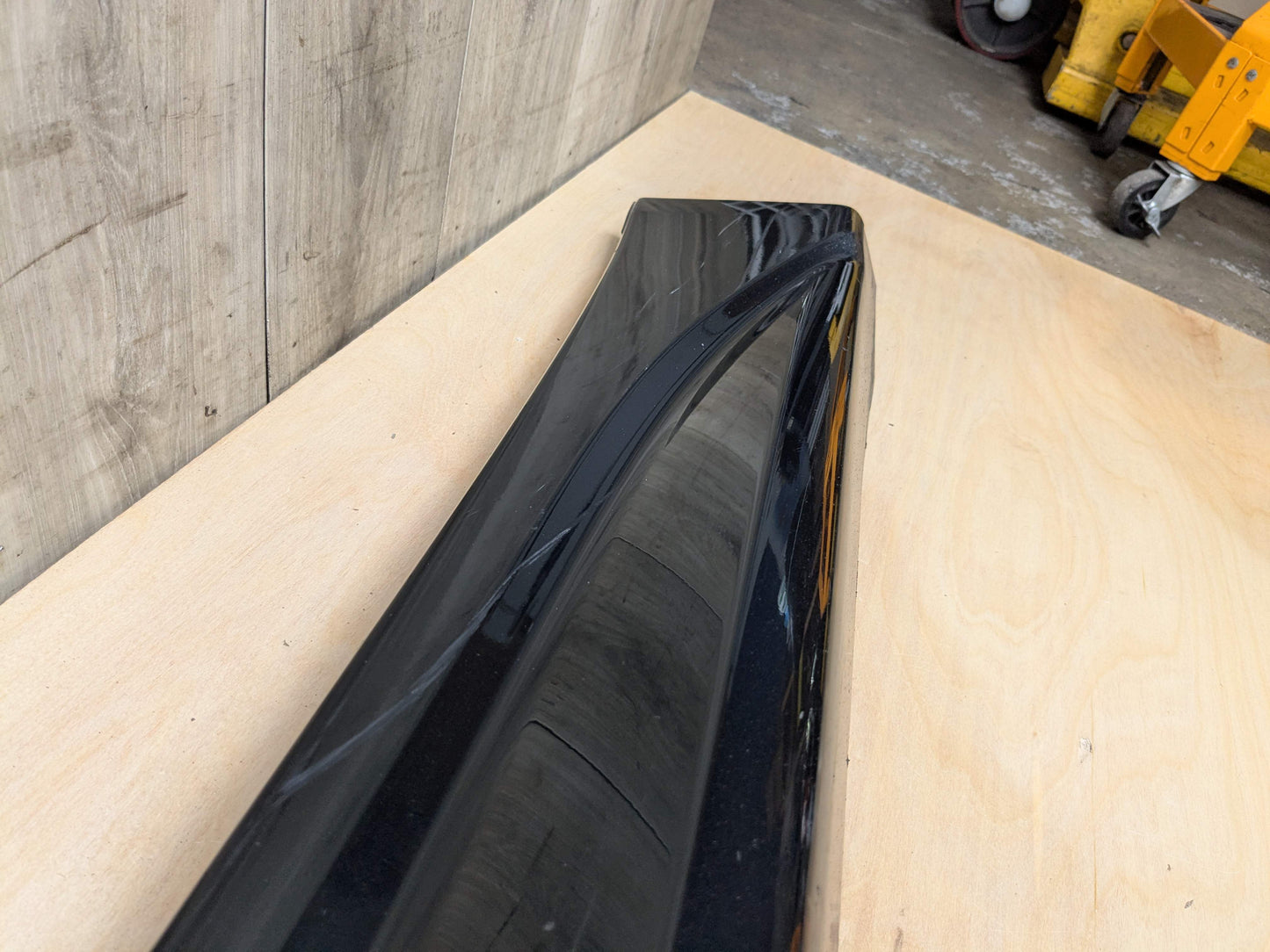 *12-18 OEM BMW F30 335 Left Driver Side Skirt Rocker Panel Black 475