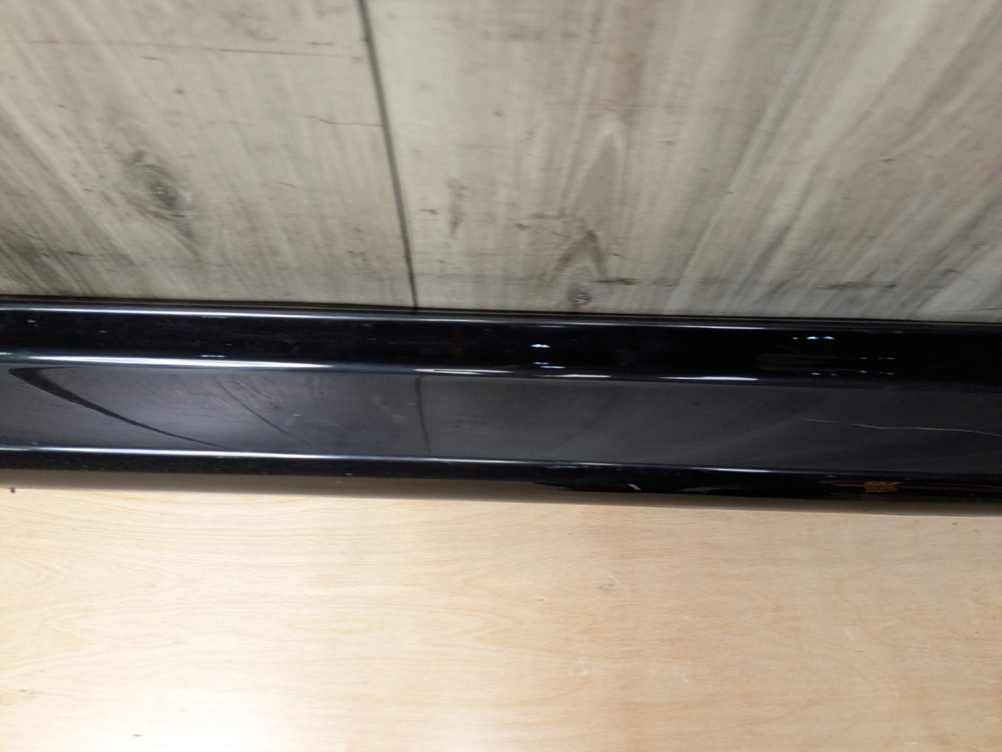 *12-18 OEM BMW F30 335 Left Driver Side Skirt Rocker Panel Black 475