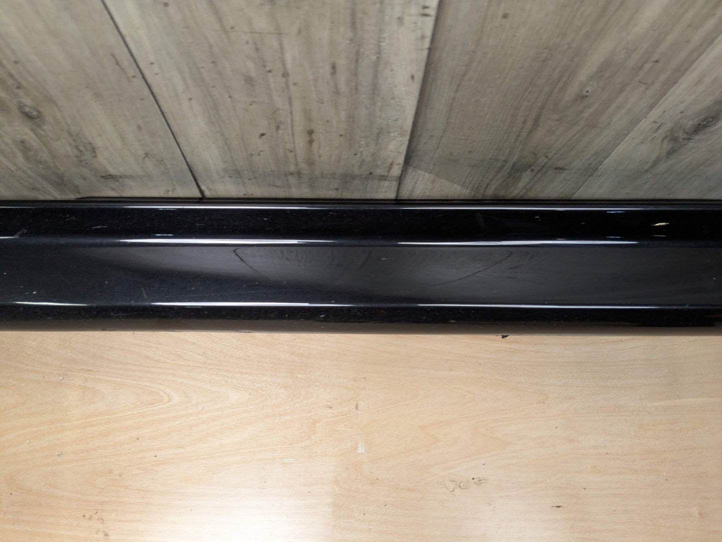 *12-18 OEM BMW F30 335 Left Driver Side Skirt Rocker Panel Black 475