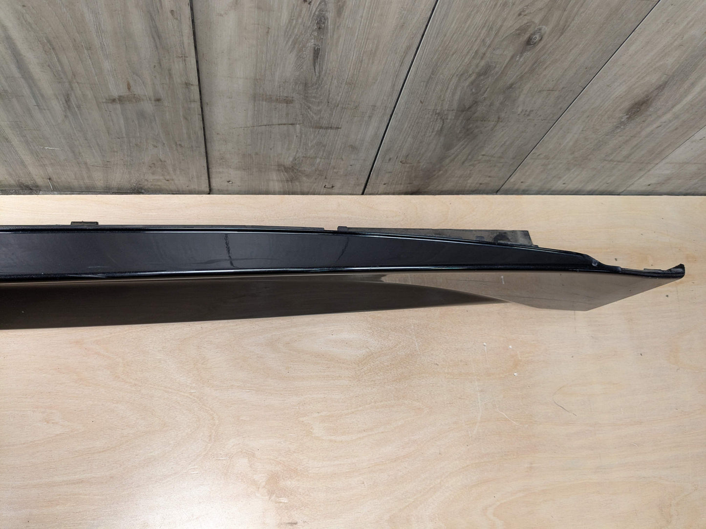 *12-18 OEM BMW F30 335 Left Driver Side Skirt Rocker Panel Black 475