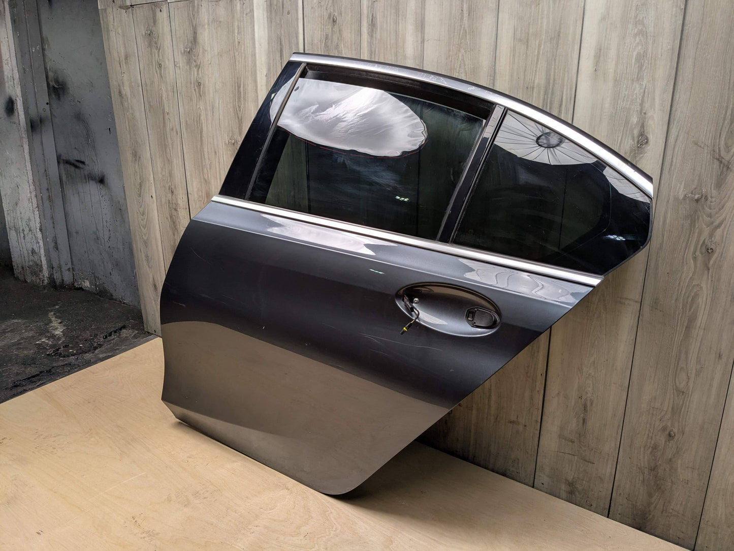 19-25 OEM BMW G20 G80 330 M340 M3 REAR Left Driver Side Door Shell Panel Gray