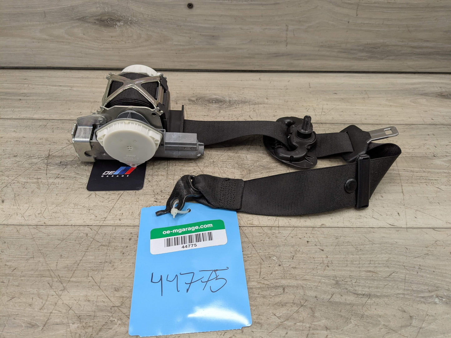 12-20 OEM BMW F30 F36 F80 M3 Front Right Passenger Side Seatbelt Retractor Black