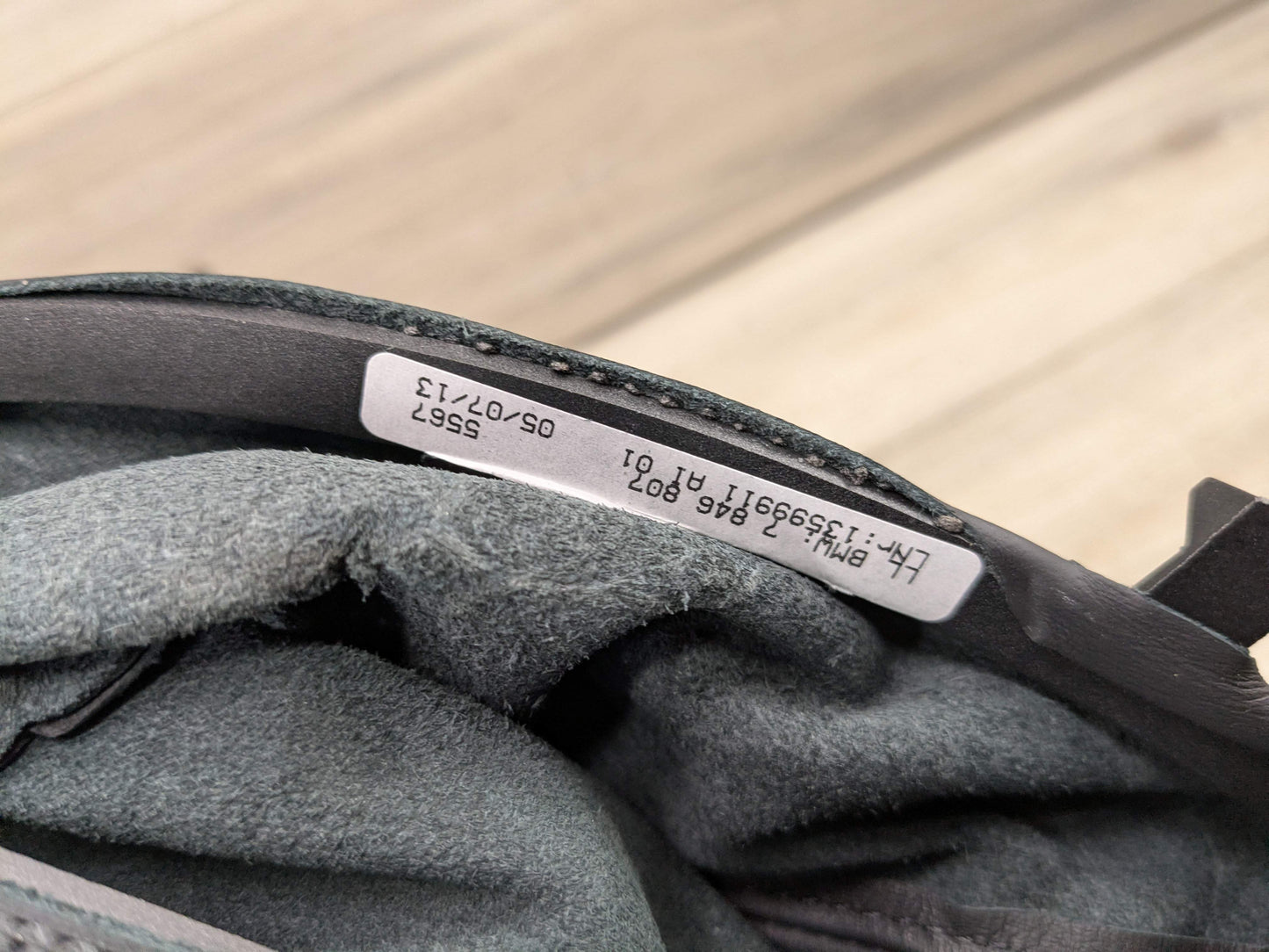 OEM BMW F30 F32 F33 F36 335 340 435 Boot Hand Brake Handle Cover Leather BLACK