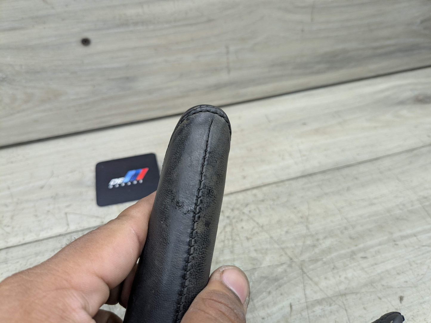 OEM BMW F30 F32 F33 F36 335 340 435 Boot Hand Brake Handle Cover Leather BLACK