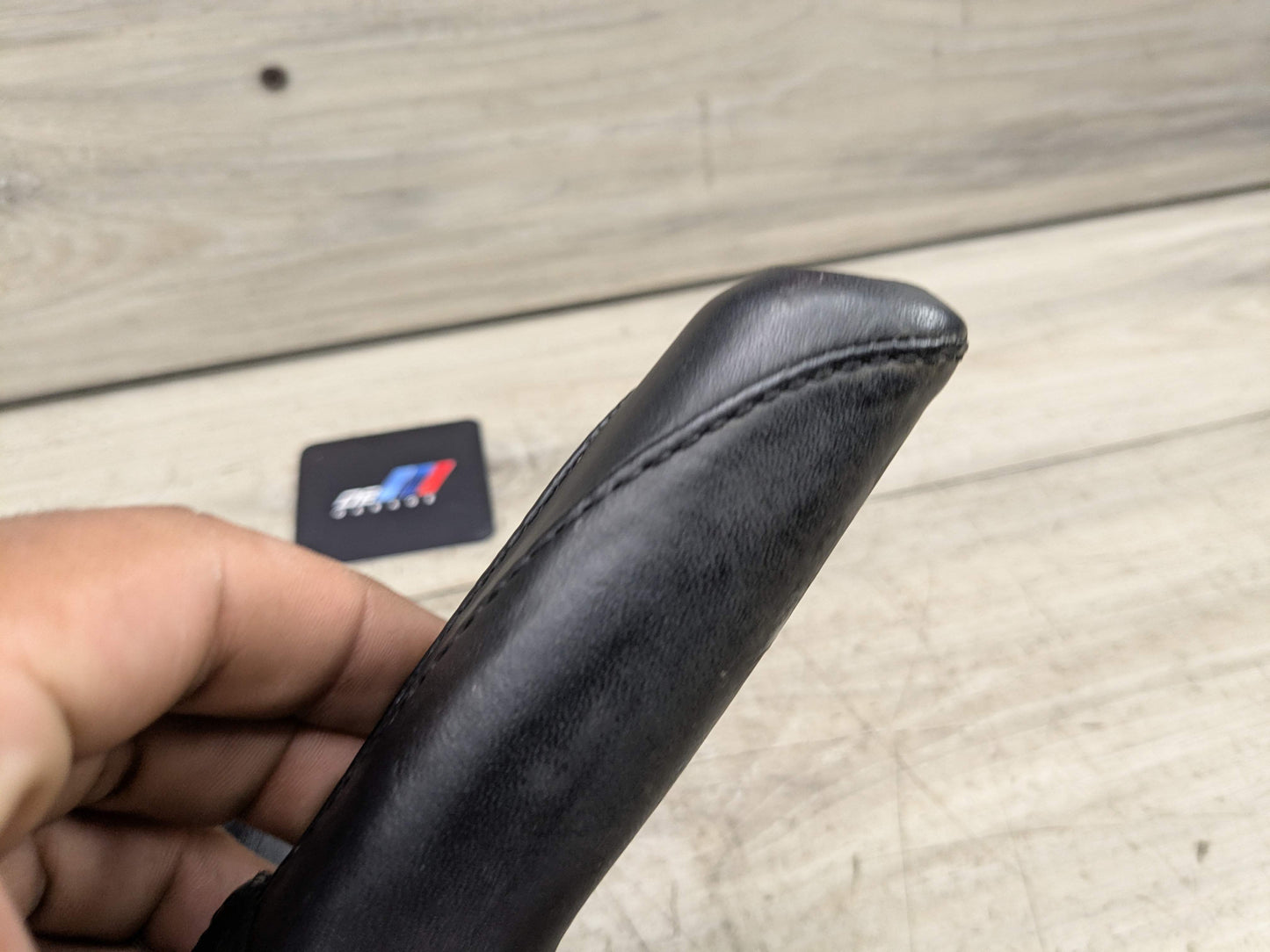 OEM BMW F30 F32 F33 F36 335 340 435 Boot Hand Brake Handle Cover Leather BLACK