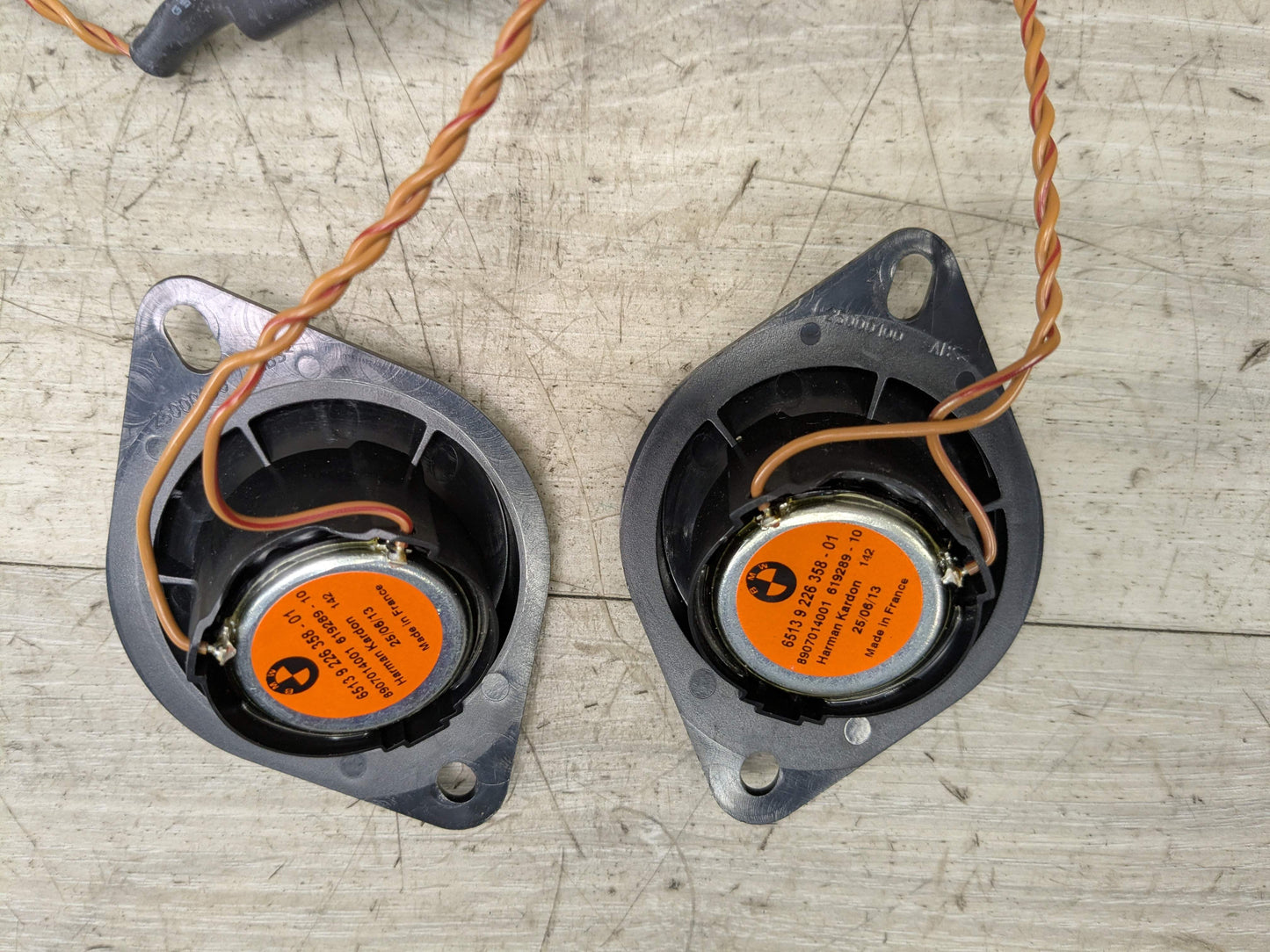 OEM BMW F30 F32 F82 G12 M4 Audio Sound System Speaker Subwoofer Top Hifi PAIR