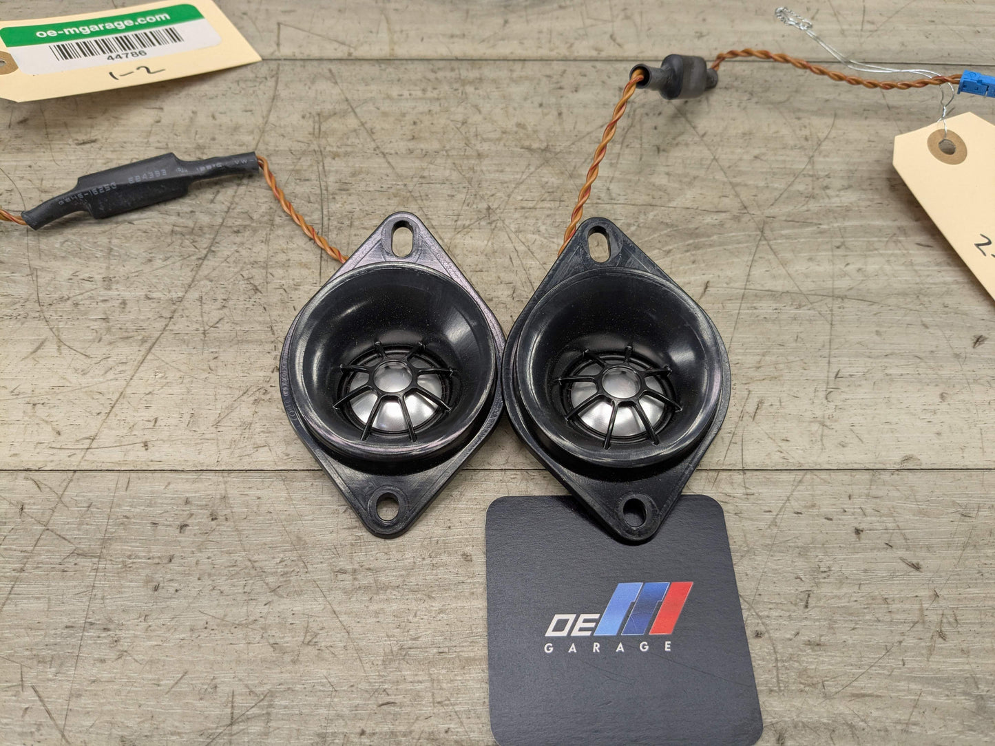 OEM BMW F30 F32 F82 G12 M4 Audio Sound System Speaker Subwoofer Top Hifi PAIR