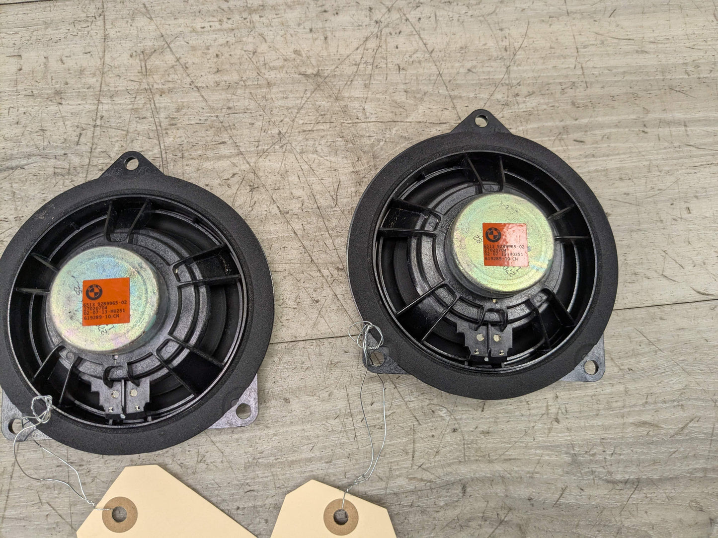 OEM BMW F32 F33 F36 F82 F83 F80 M4 Audio Sound System Speaker HARMAN KARDON PAIR