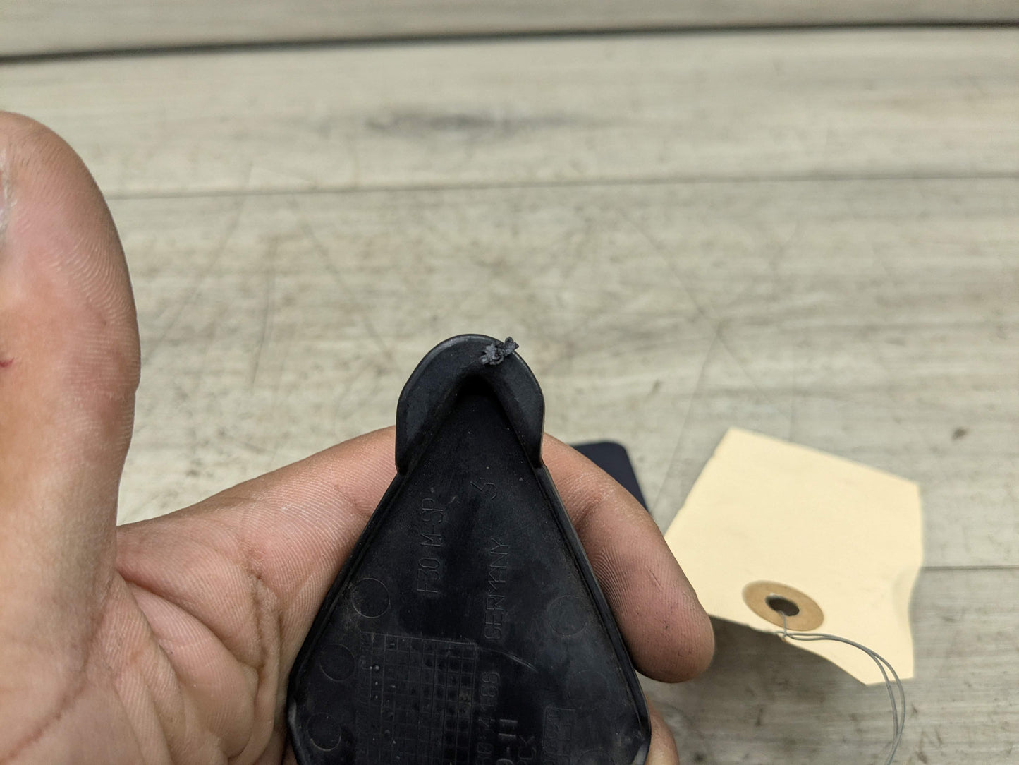 OEM BMW F30 F31 328 335 M Sport Front Bumper Towing Tow Eye Hook Cover Cap Black