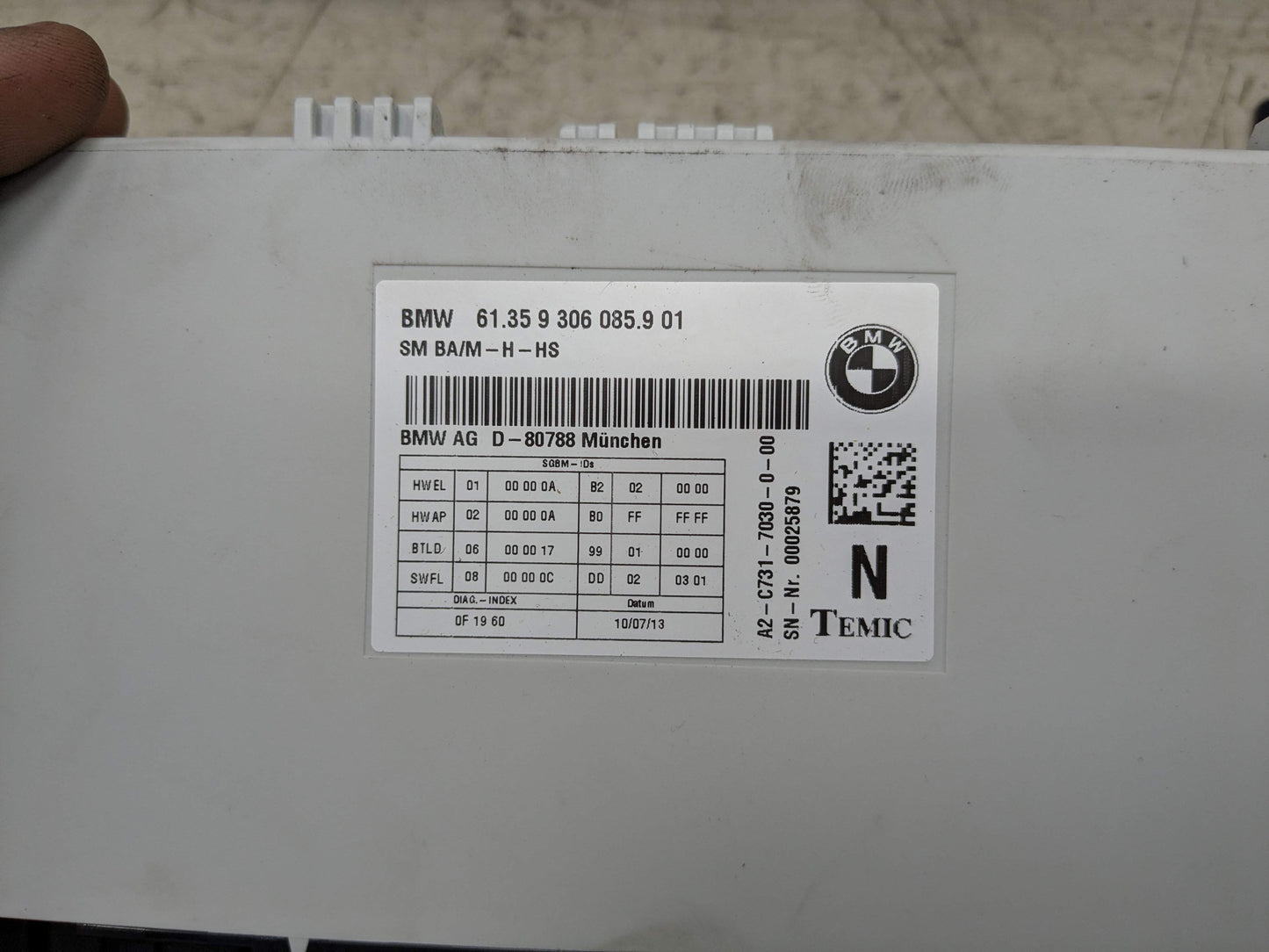 OEM BMW F15 F22 F30 F32 F36 F80 F82 Left Driver Seat Control Module HEATED