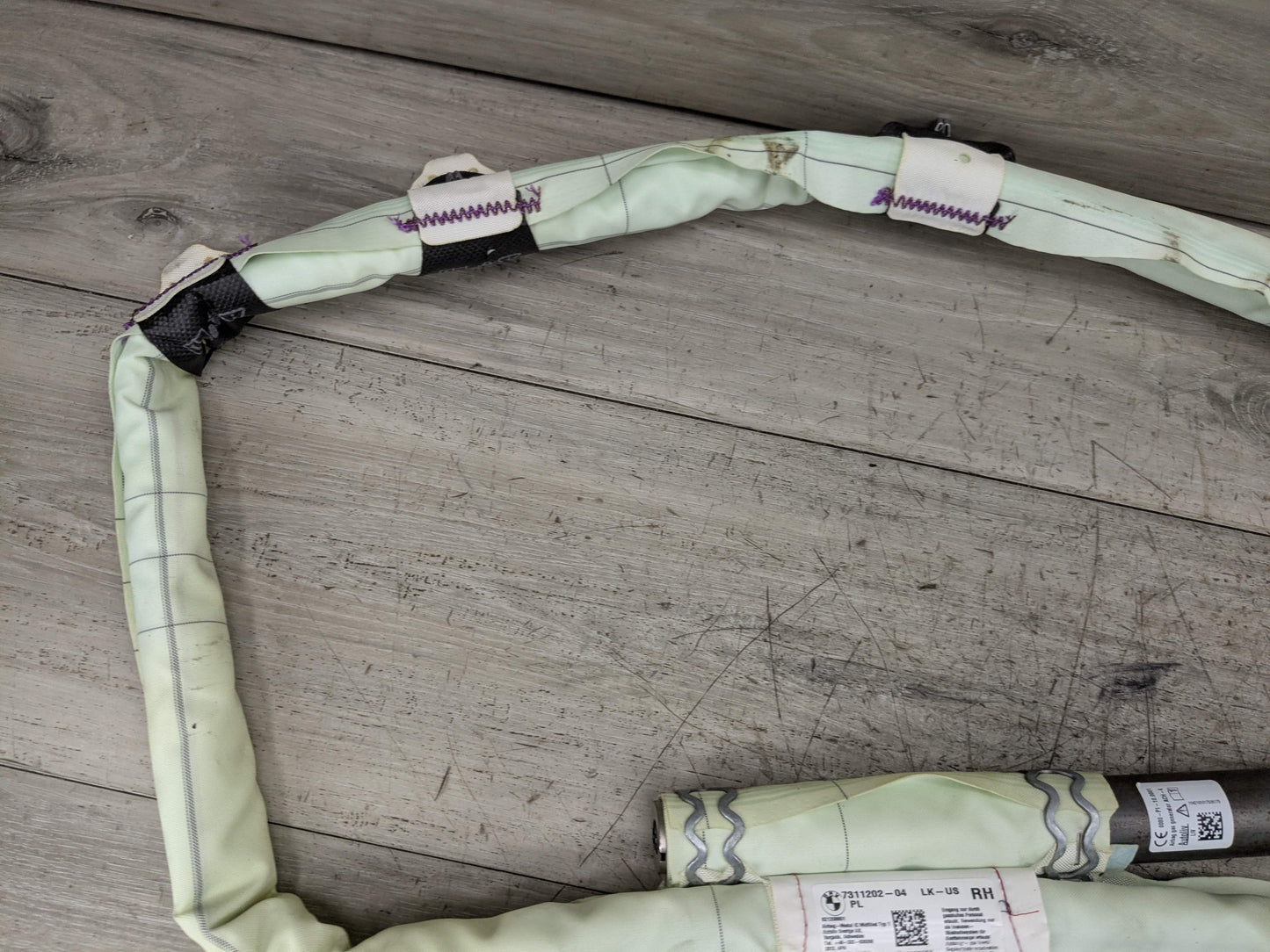 OEM BMW F30 F36 F80 M3 335 435 Right Passenger Roof Head Curtain Air Bag Airbag