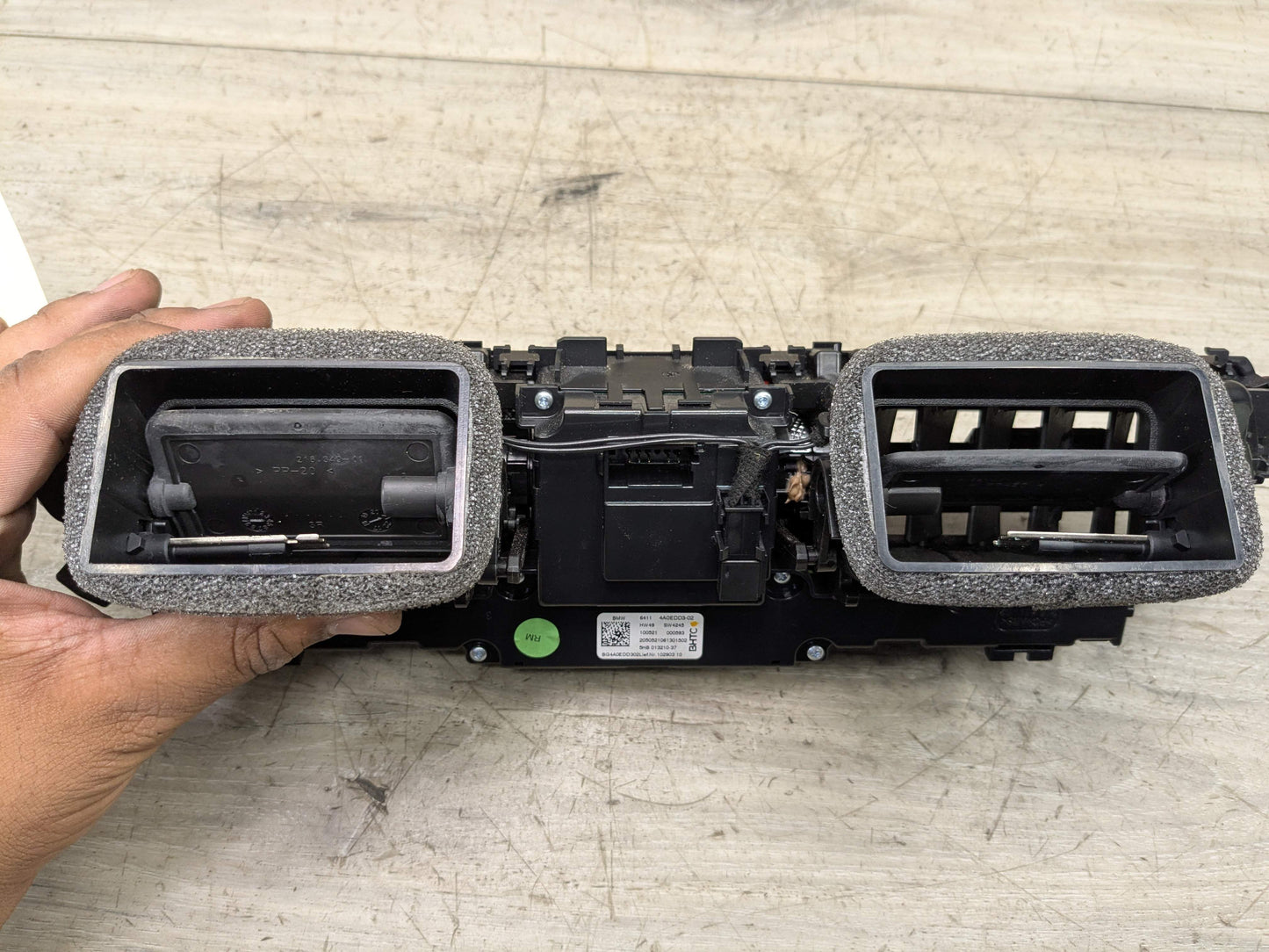 OEM BMW G01 G20 G22 G23 G26 G80 G82 AC Vent Heater Climate Control Switch Panel