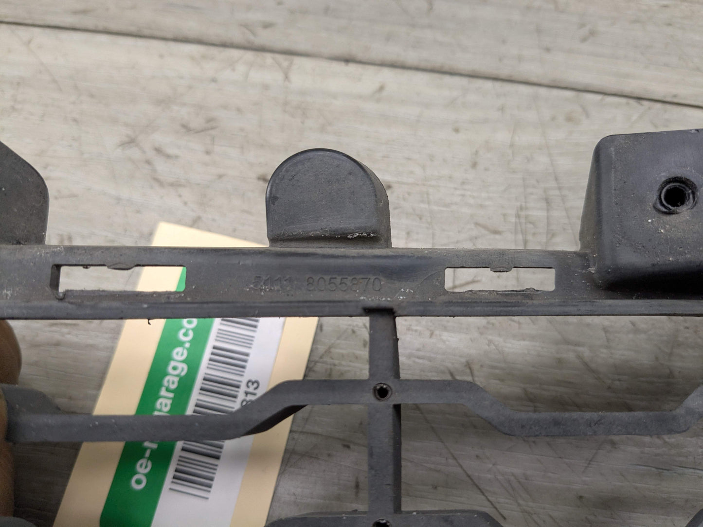 *12-18 OEM BMW F30 328 335 340 Front Right Passenger Bumper Lower Grille Black