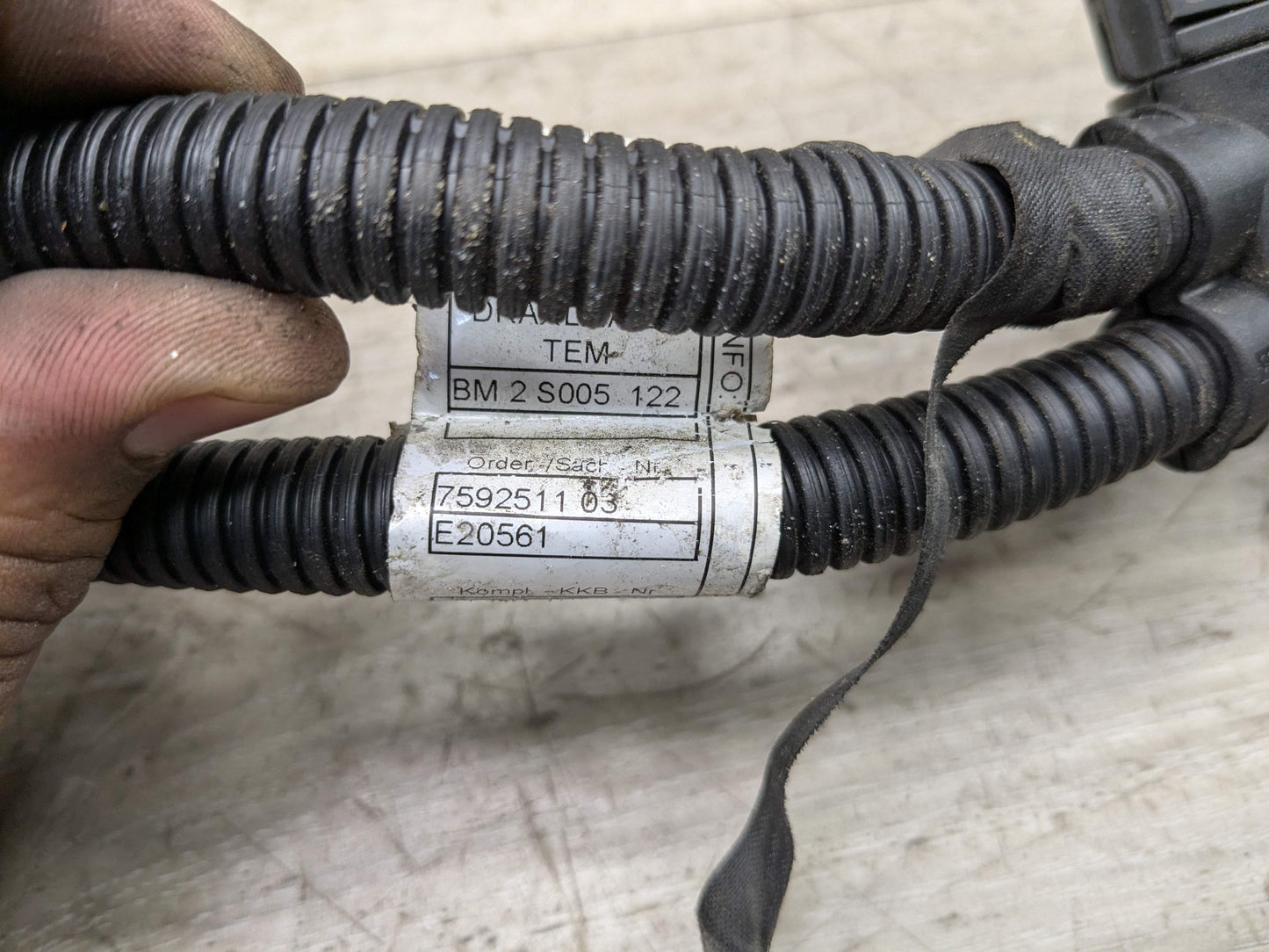 OEM BMW E82 E90 E92 F15 F25 F30 F32 Engine N55 Ignition Coil Wiring Wire Harness