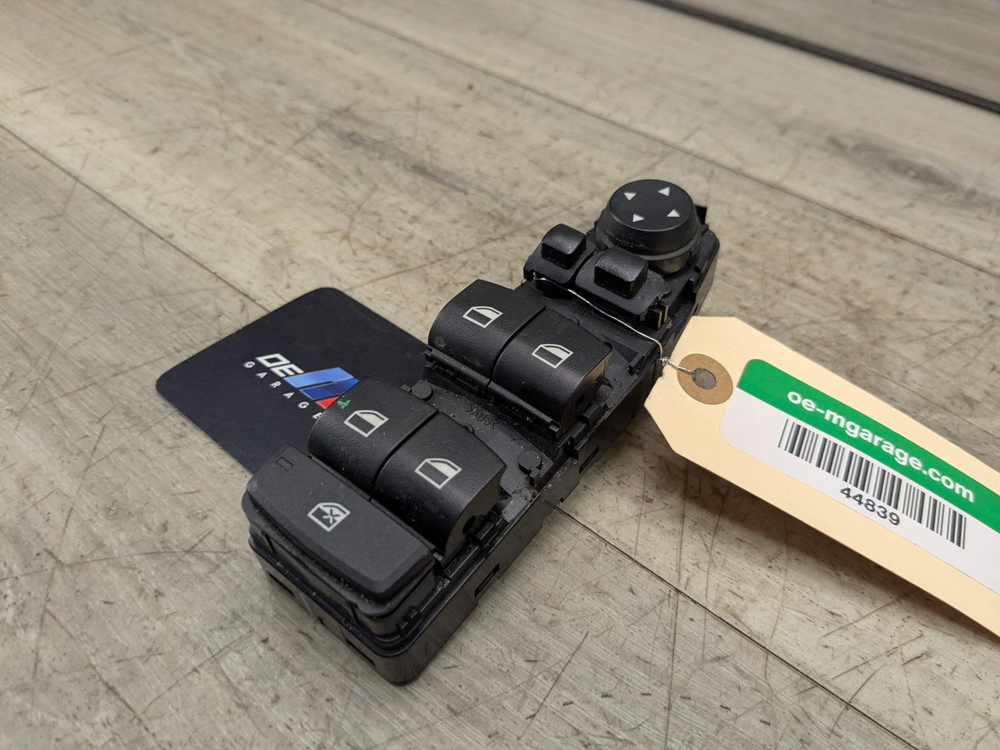 OEM BMW F06 F10 F25 F30 F80 Front Left Driver Main Master Power Window Switch