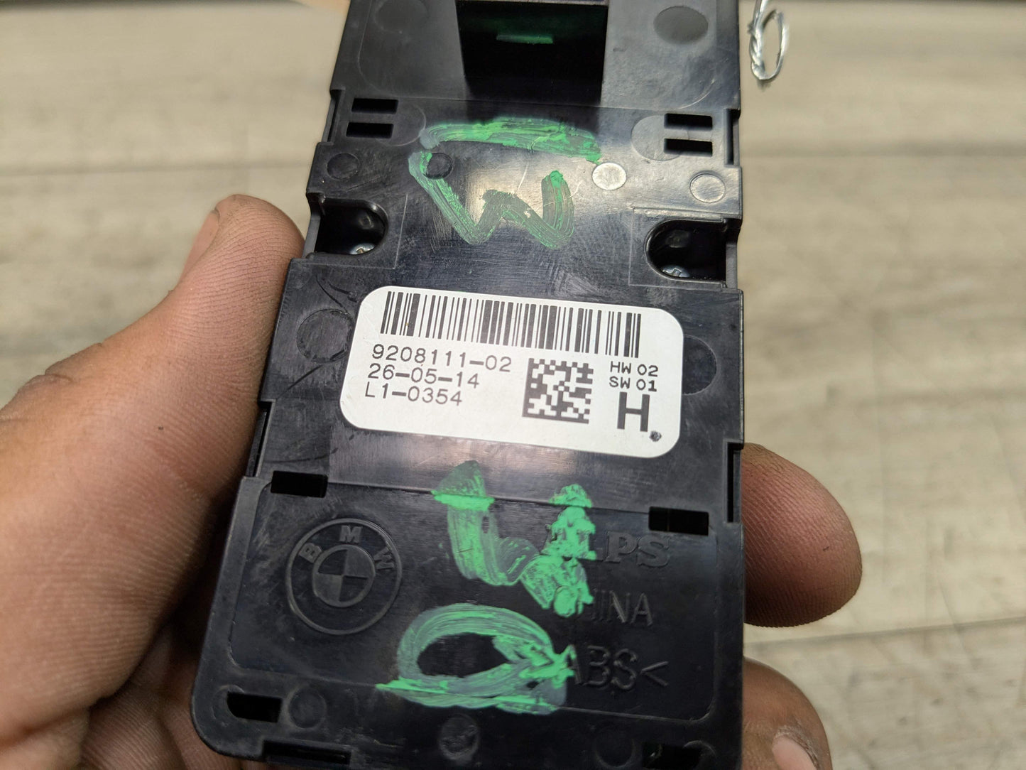 OEM BMW F06 F10 F25 F30 F80 Front Left Driver Main Master Power Window Switch