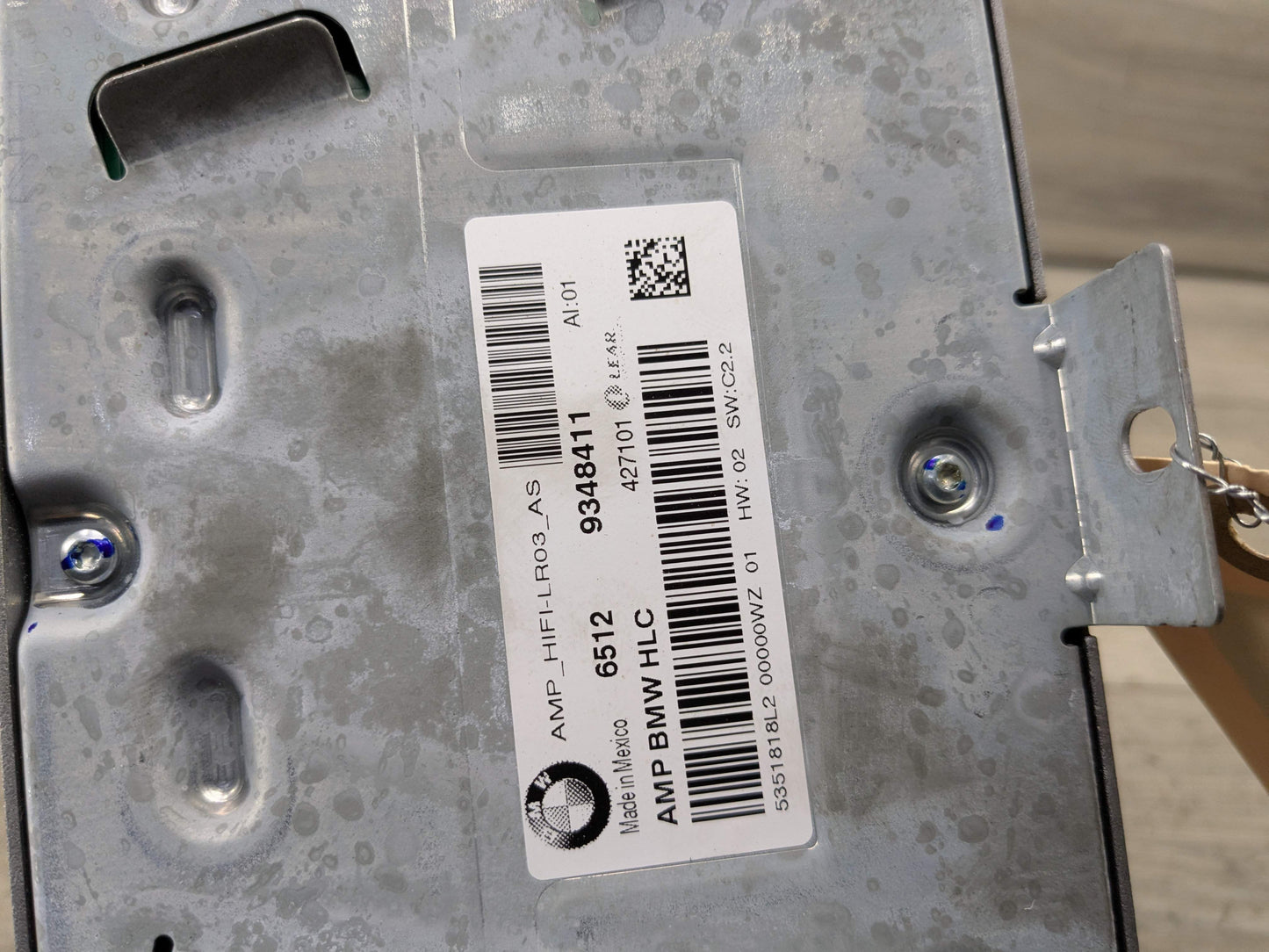 OEM BMW F25 X3 28iX 35iX Hi-Fi HiFi Stereo Audio Amplifier Amp