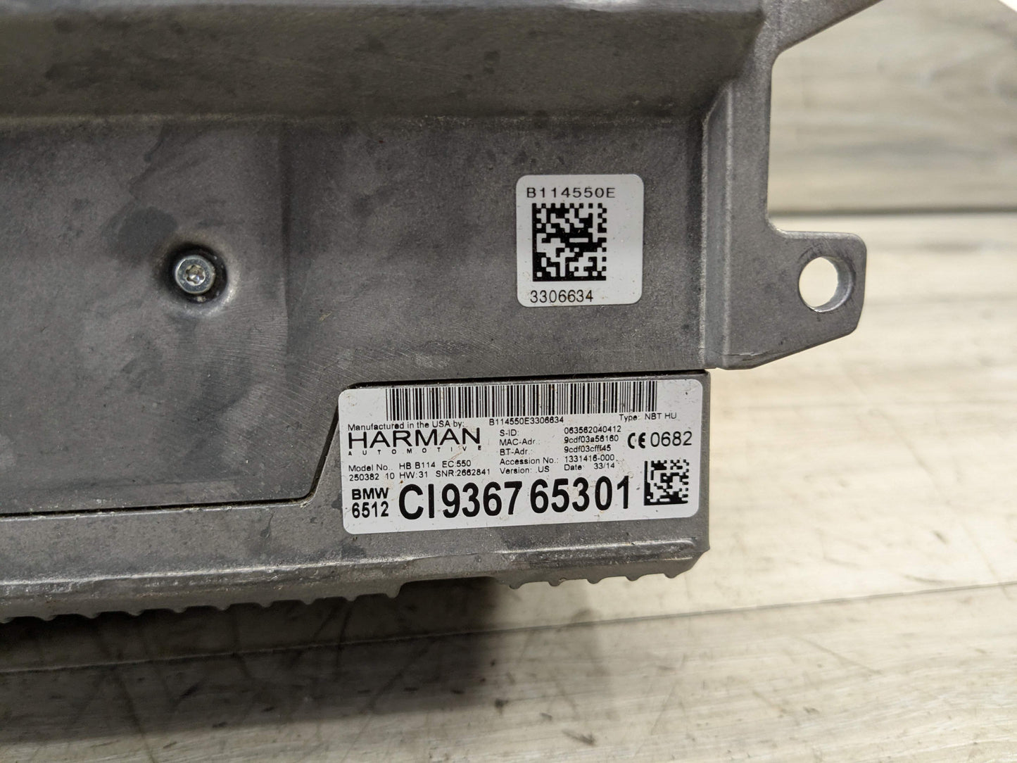 OEM BMW F02* F15 F16 F25 X3 X5 NBT HU Navigation Headunit Radio Head Unit HW 3.1