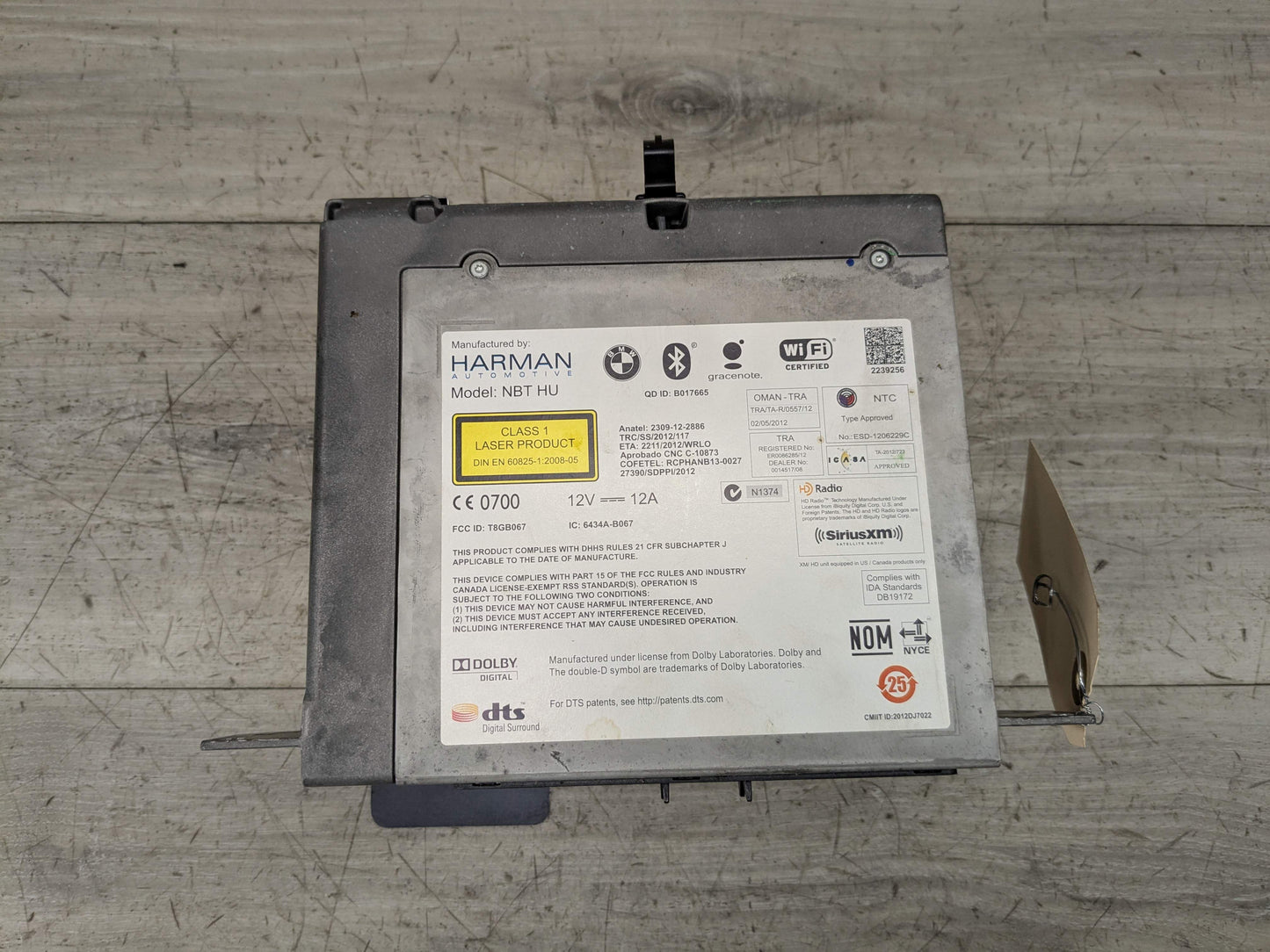 OEM BMW F02* F15 F16 F25 X3 X5 NBT HU Navigation Headunit Radio Head Unit HW 3.1