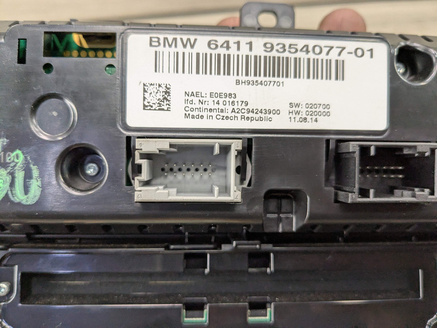 *OEM BMW F25 F26 X3 X4 AC Switch Heater Control Panel Radio Media Buttons