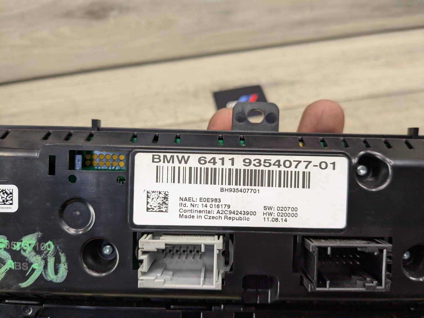 *OEM BMW F25 F26 X3 X4 AC Switch Heater Control Panel Radio Media Buttons