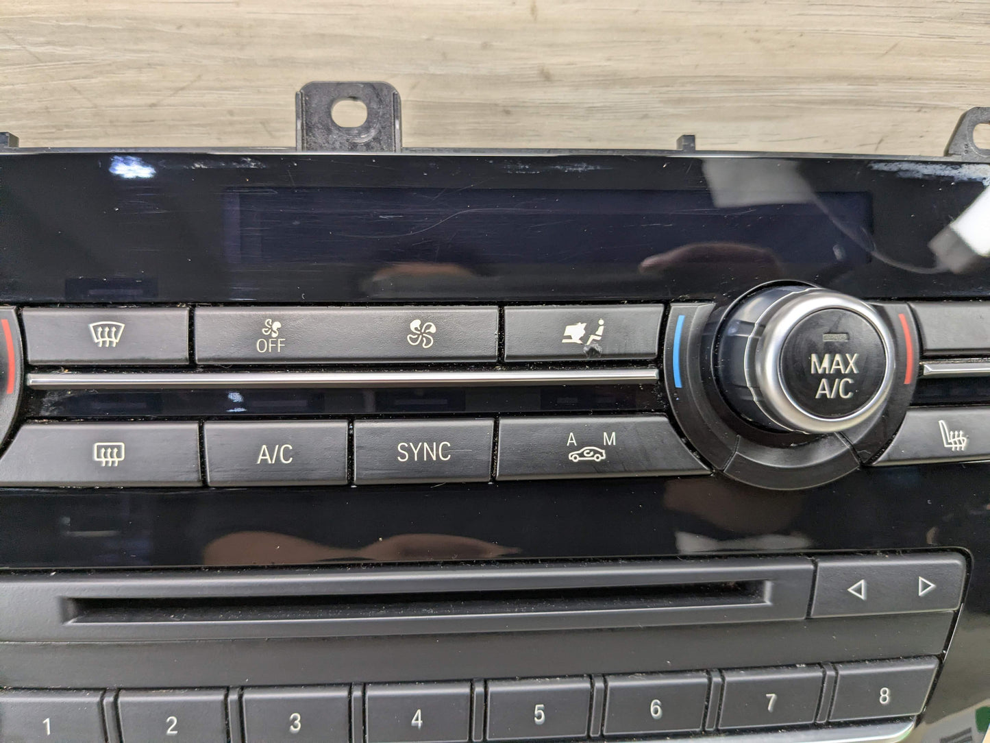 *OEM BMW F25 F26 X3 X4 AC Switch Heater Control Panel Radio Media Buttons
