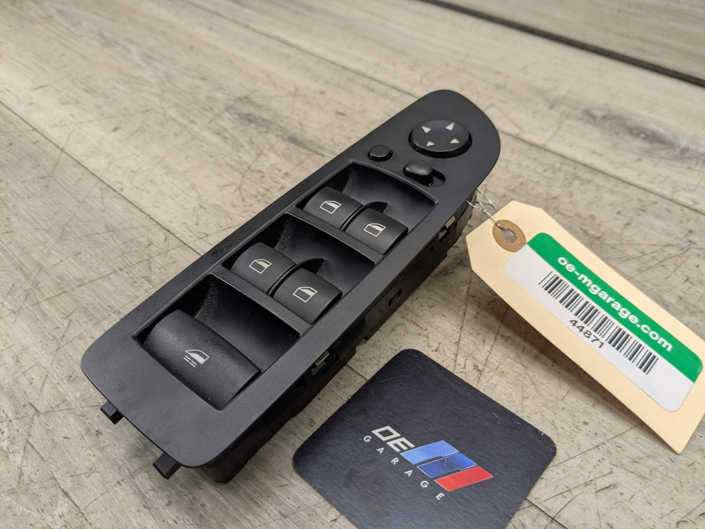 08-13 OEM BMW E88 128 135 Front Driver Left Main Master Power Window Switch