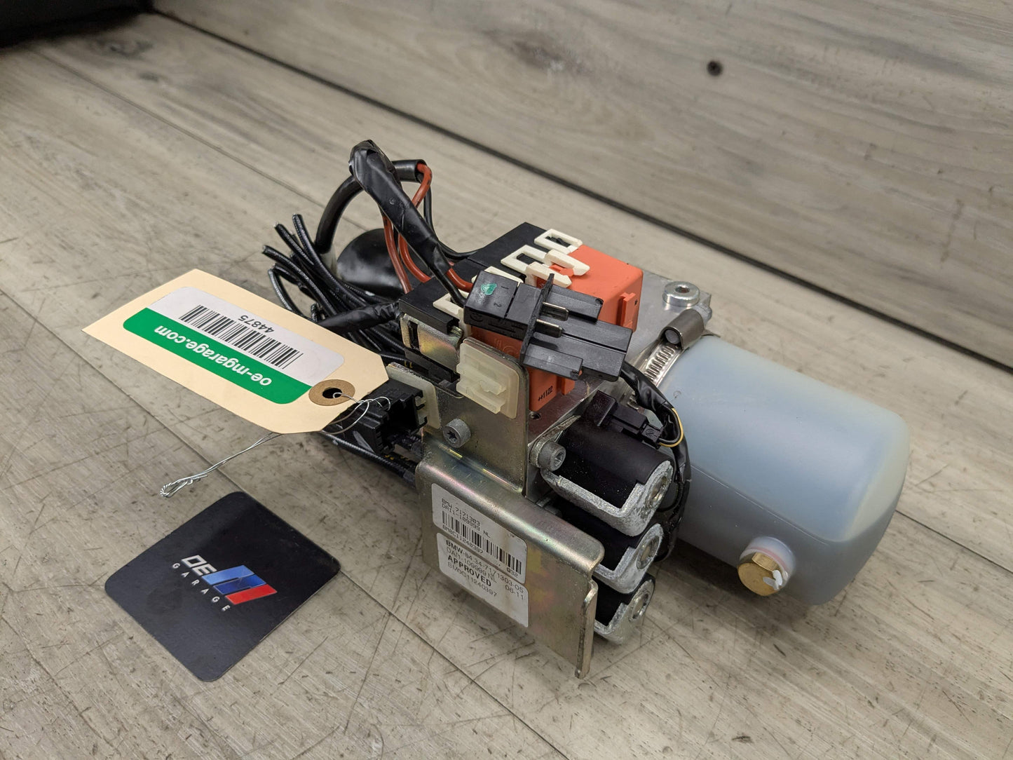 08-13 OEM BMW E88 128 135 Convertible Hardtop Roof Pump Hydraulic Motor Unit