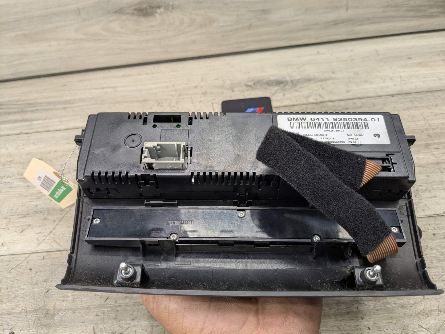 06-13 OEM BMW E82 E88 E90 E92 E93 328 335 AC Heater Climate Control Switch Panel