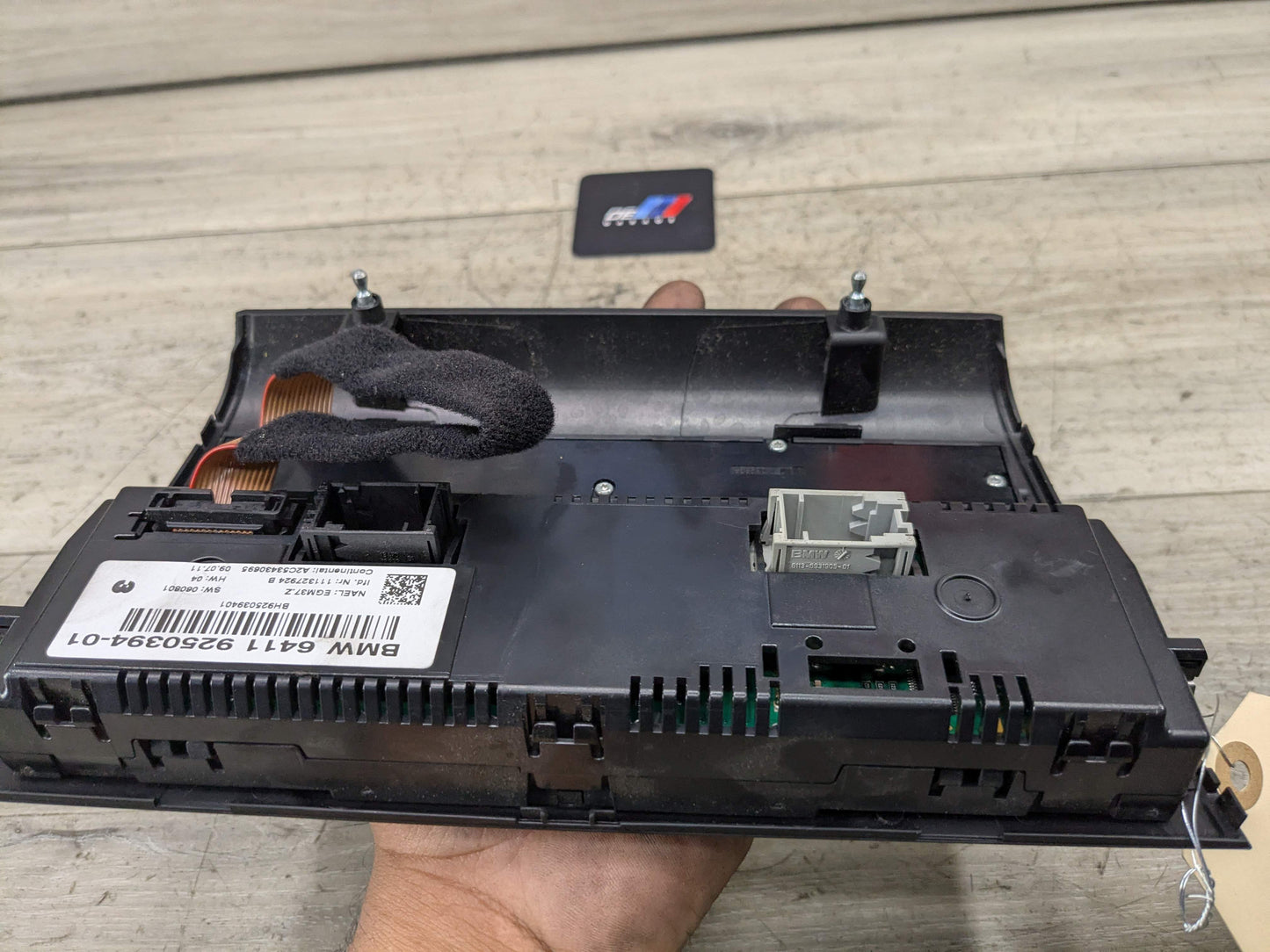 06-13 OEM BMW E82 E88 E90 E92 E93 328 335 AC Heater Climate Control Switch Panel