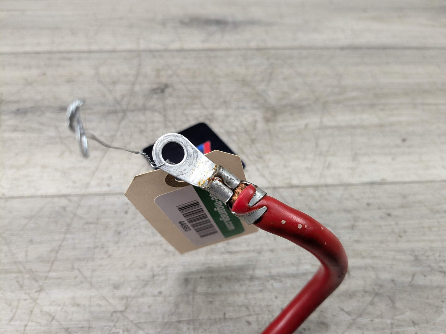 OEM BMW E84 E82 E88 E90 E92 335 M3 Battery Plus Pole Terminal Positive Red Cable