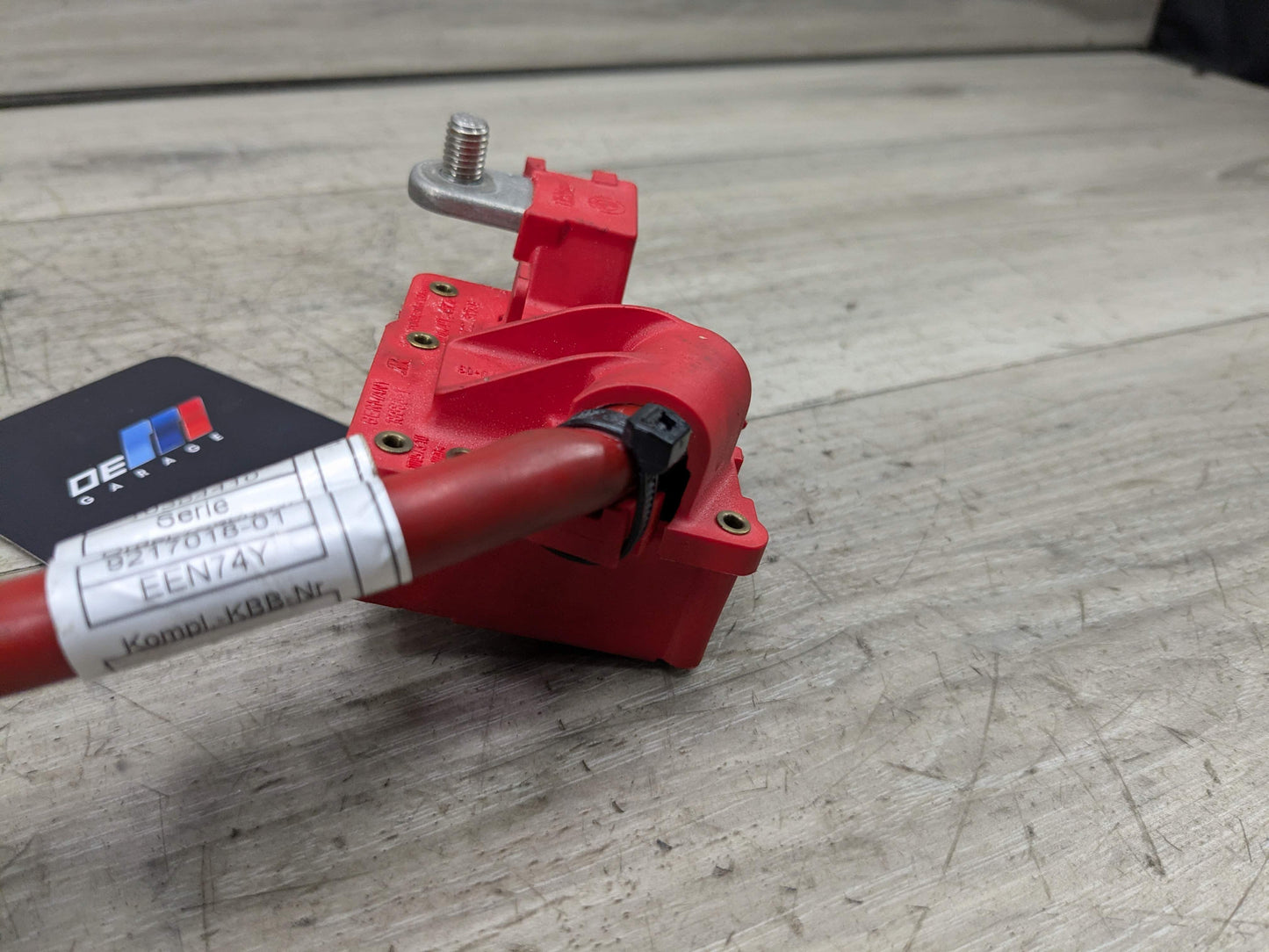 OEM BMW E84 E82 E88 E90 E92 335 M3 Battery Plus Pole Terminal Positive Red Cable