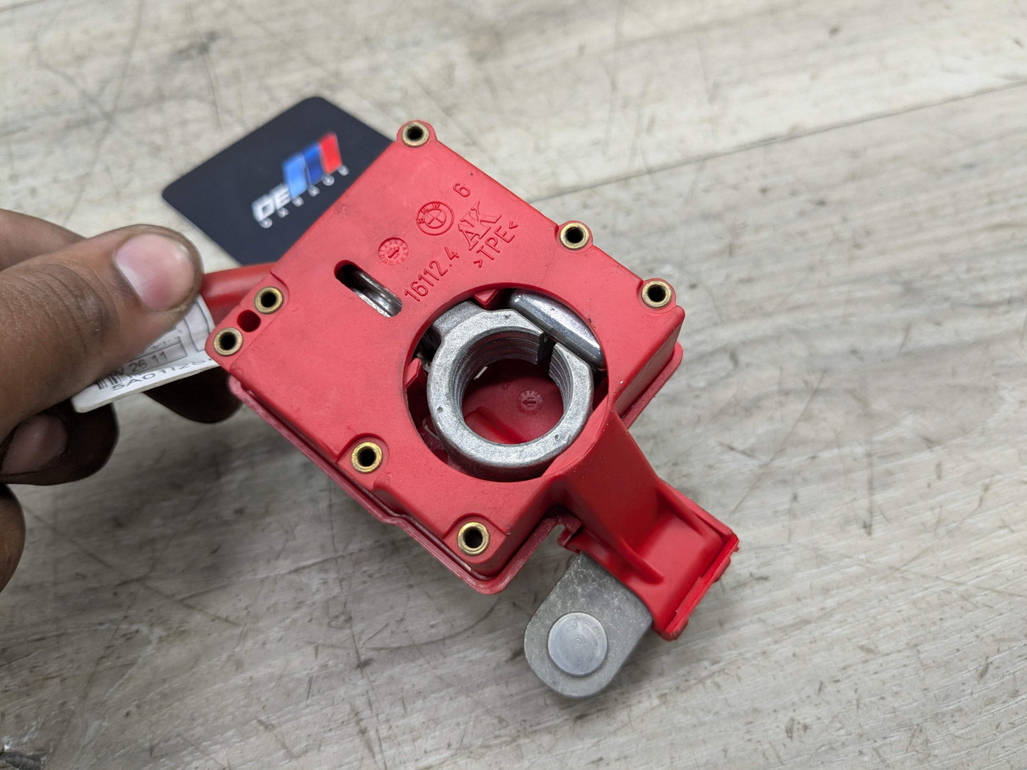 OEM BMW E84 E82 E88 E90 E92 335 M3 Battery Plus Pole Terminal Positive Red Cable